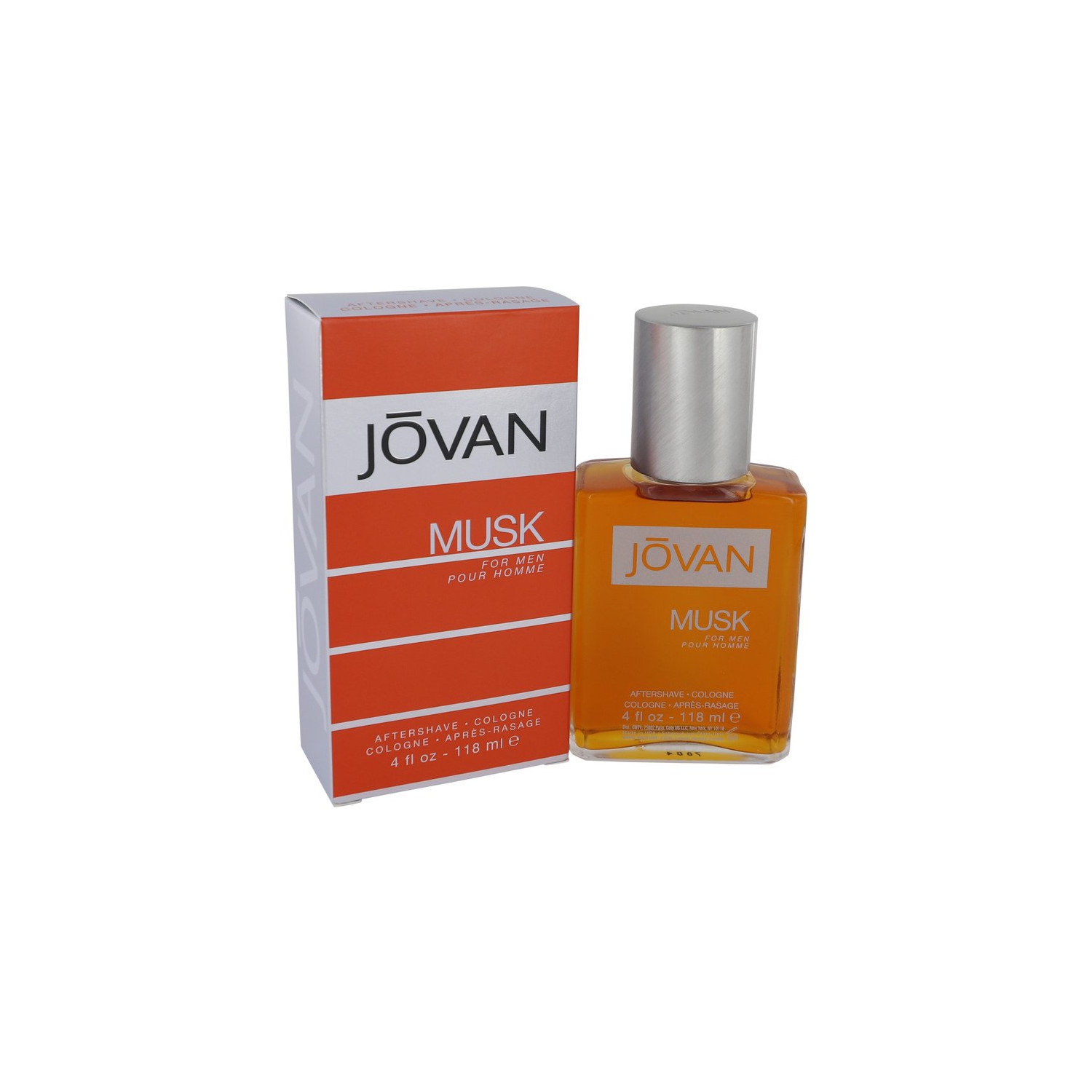 Jovan Musk for Men by Coty 4 oz After Shave Eau de Cologne Splash