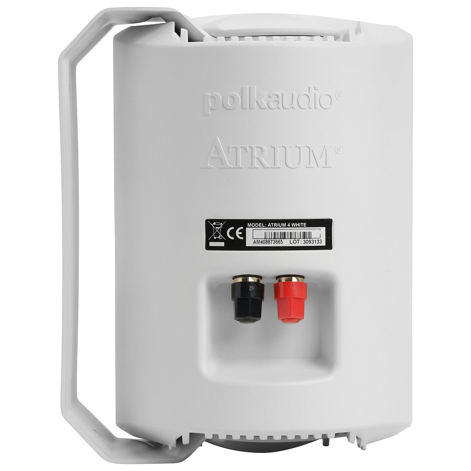 Polk Audio Atrium 4 80-Watt All-Weather Outdoor Speaker - White - Pair