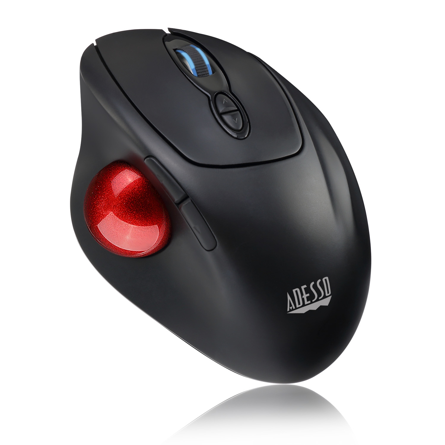 Adesso Wireless Ergonomic Trackball Mouse - (IMOUSE T30)