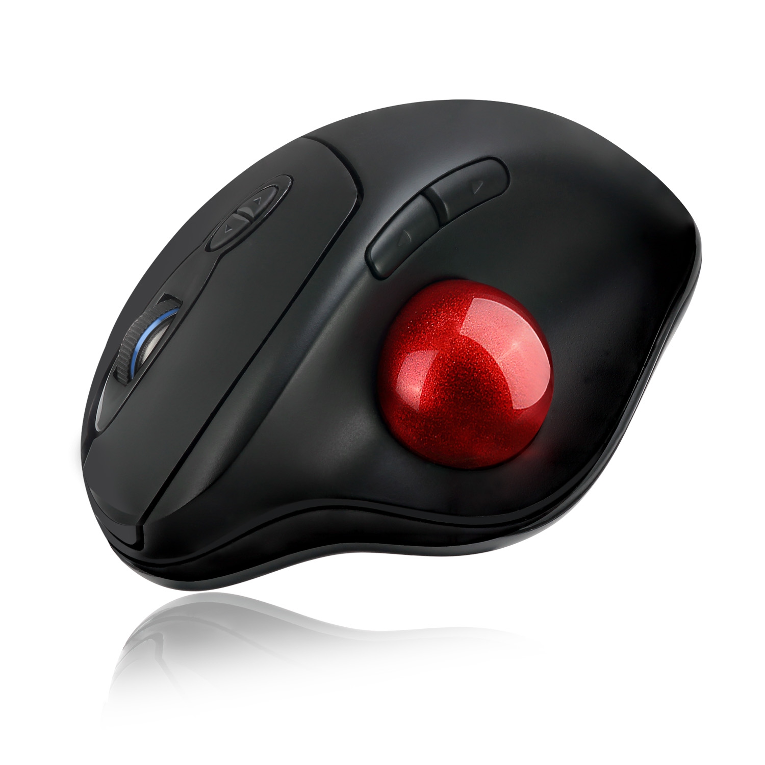 Adesso Wireless Ergonomic Trackball Mouse -