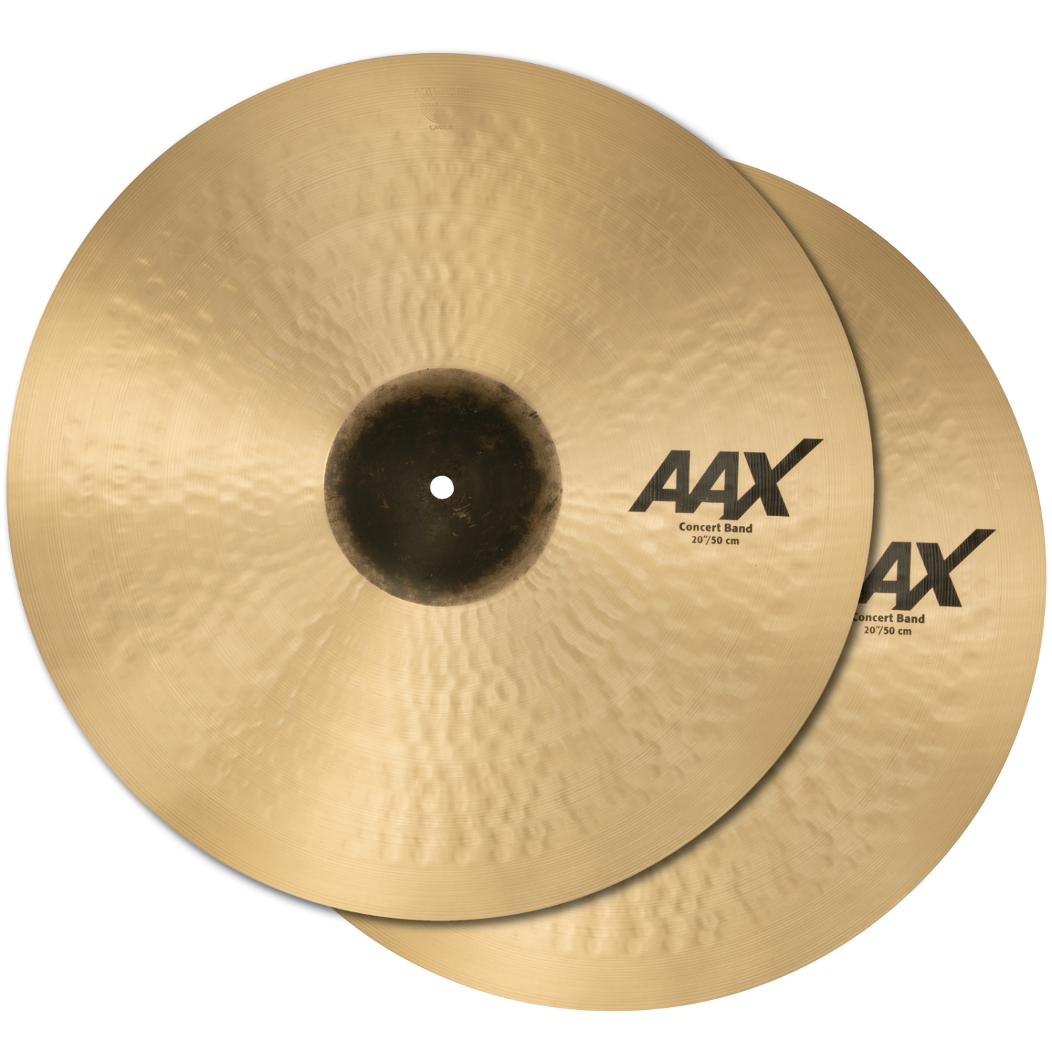 Cymbales à bande de concert AAX de Sabian - 20 paire naturelle