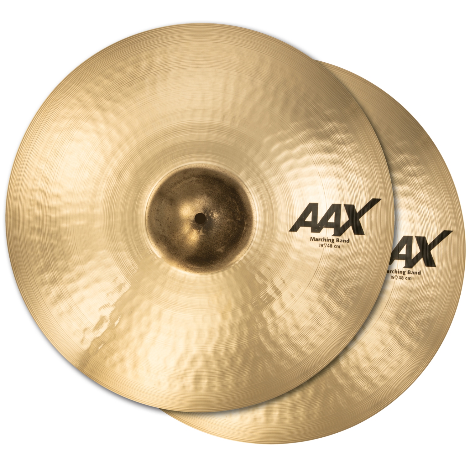 Cymbales AAX Marching Band de Sabian - 19 paire brillante