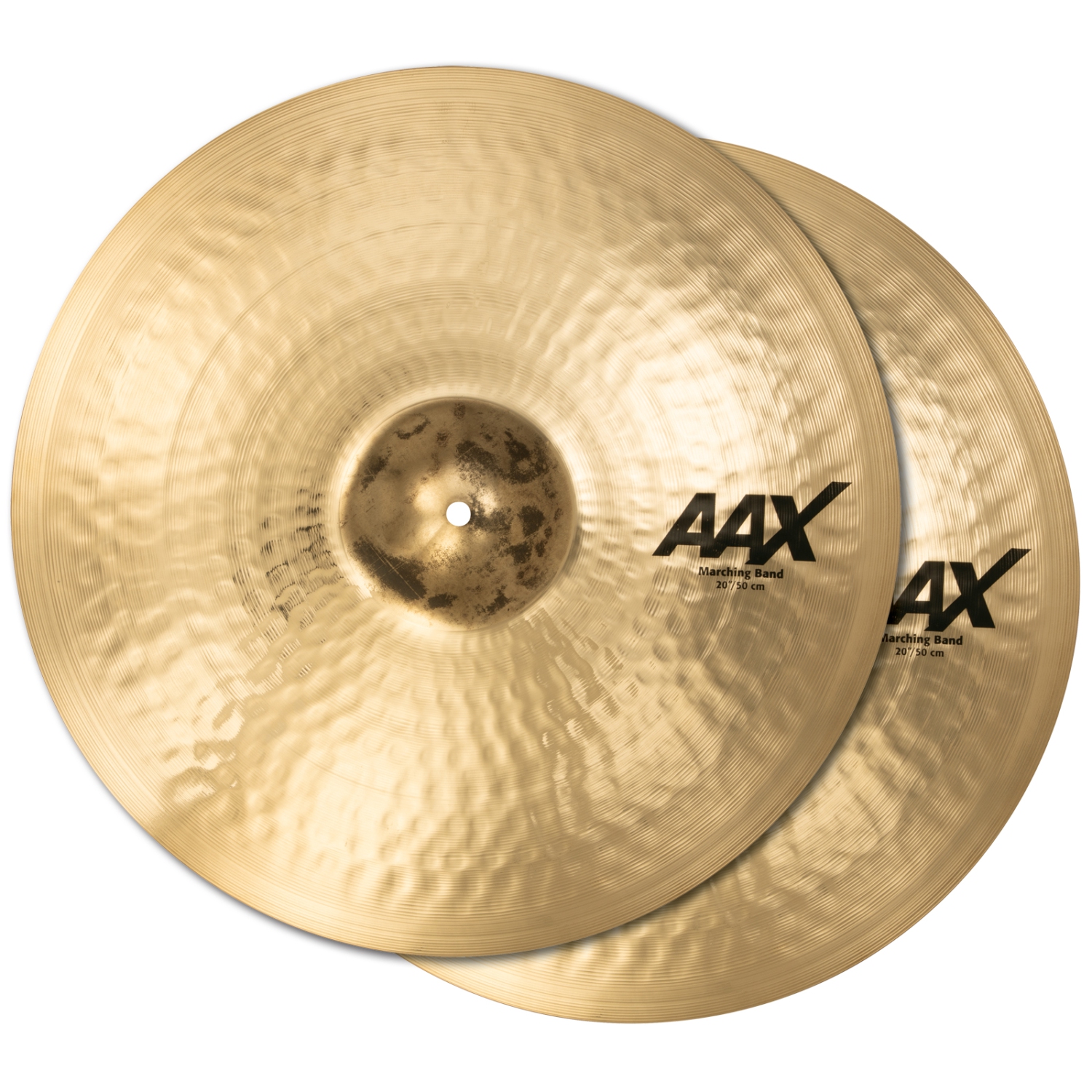 Cymbales AAX Marching Band de Sabian - 20 paire brillante