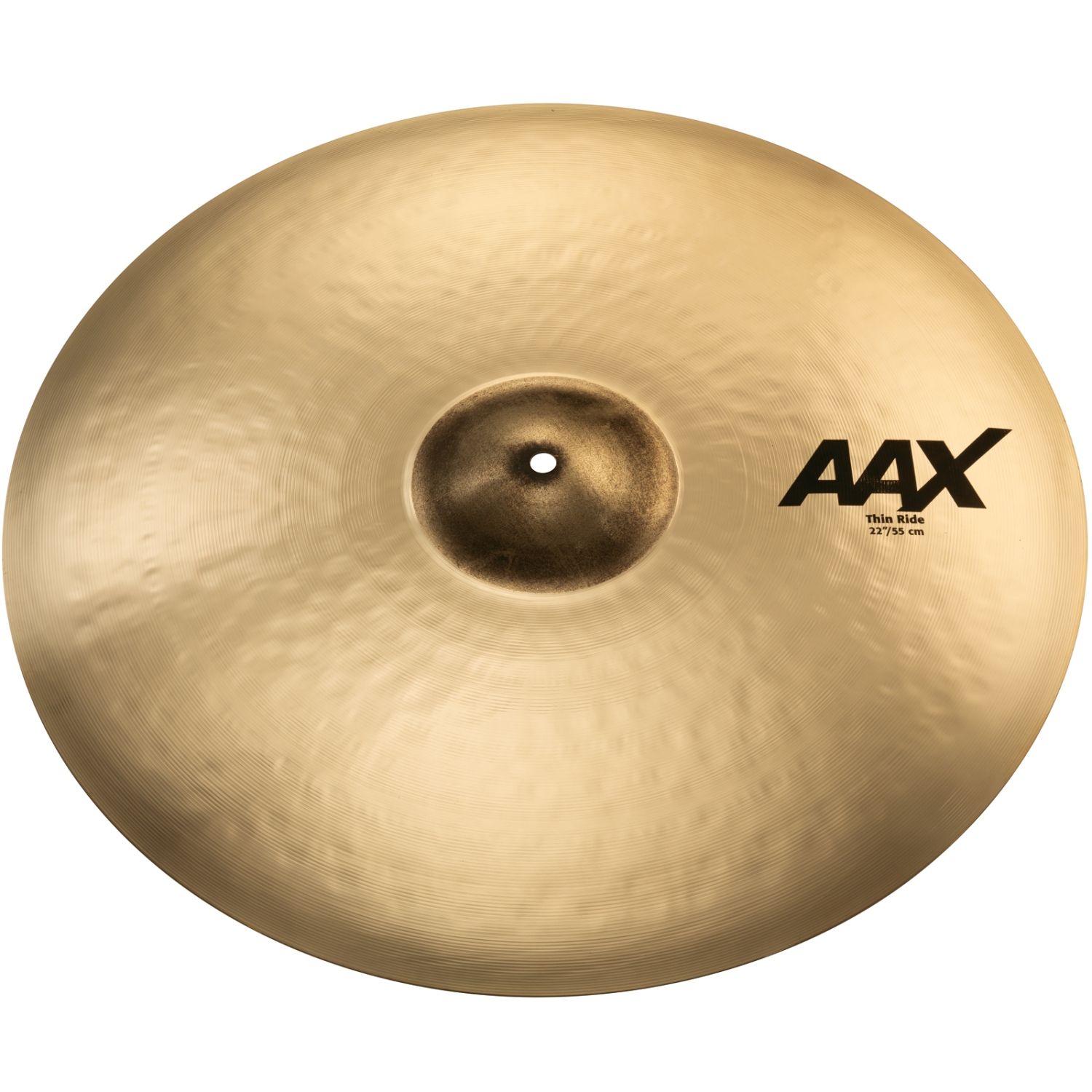 Sabian AAX Thin Ride Cymbal - 22, Brilliant