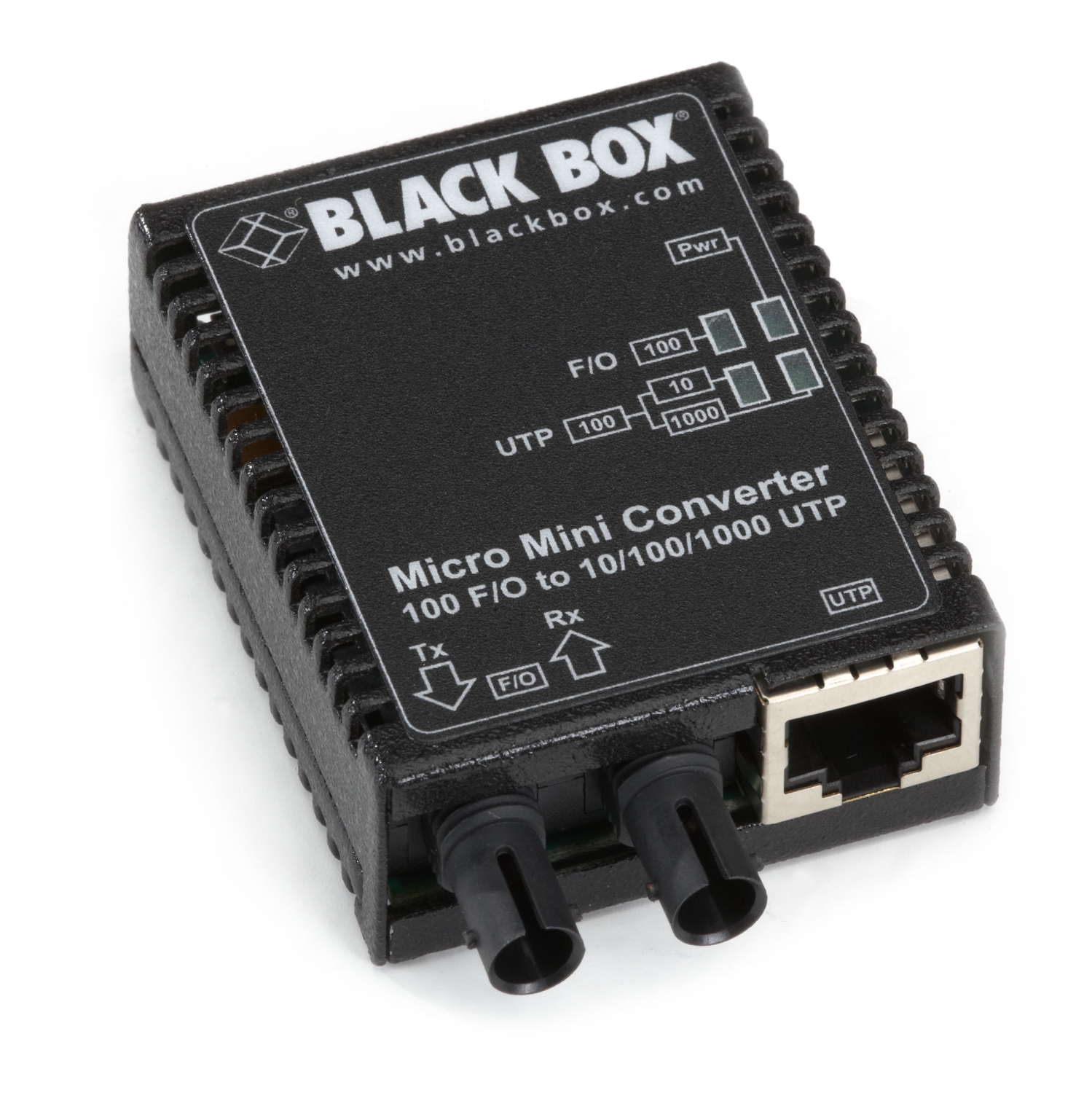 Black Multi Mode Micro Mini Media Converter -