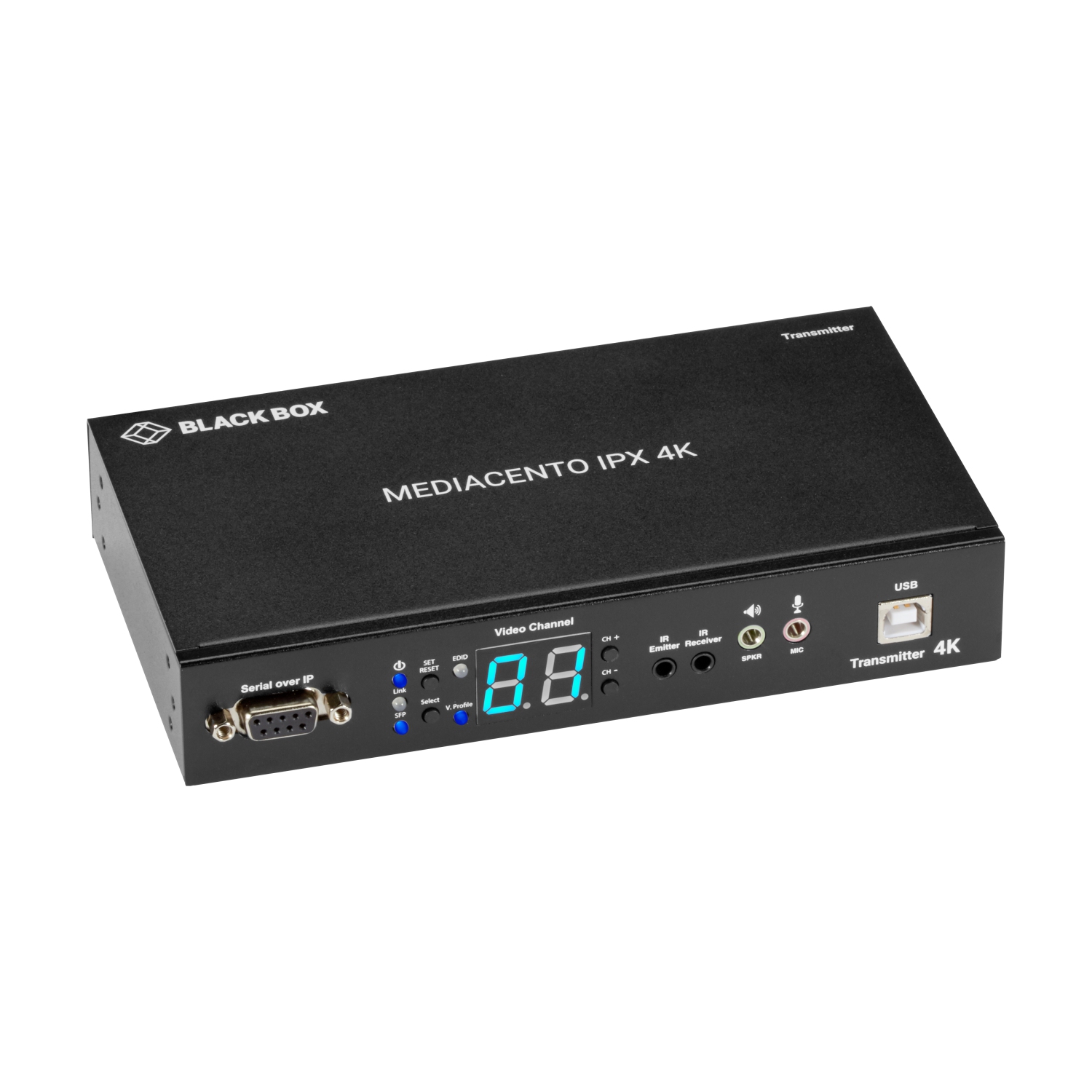 Black Box MediaCento IPX 4K Transmitter - Black -