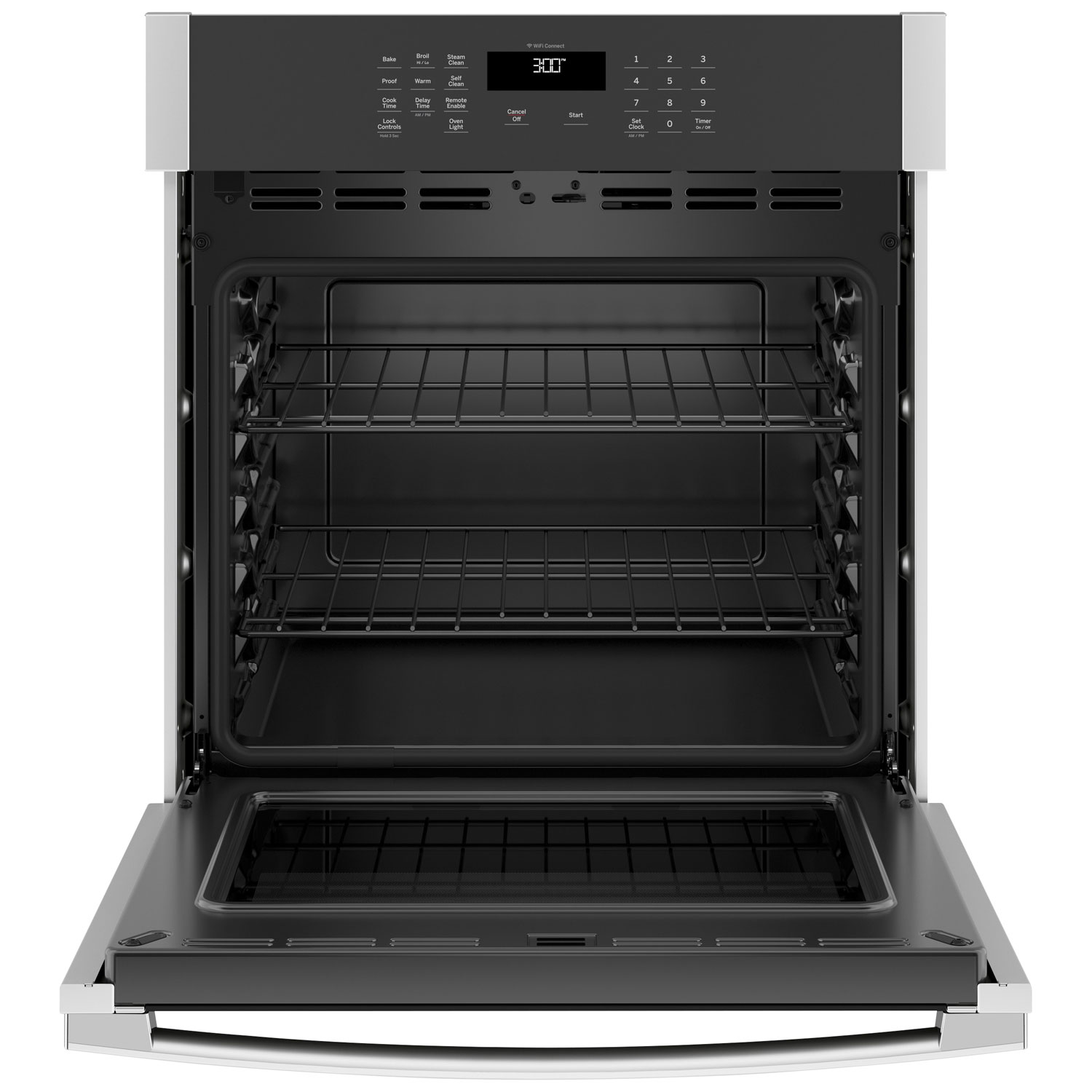 GE 27" 4.3 Cu. Ft. Self-Clean Electric Wall Oven - Stainless Steel