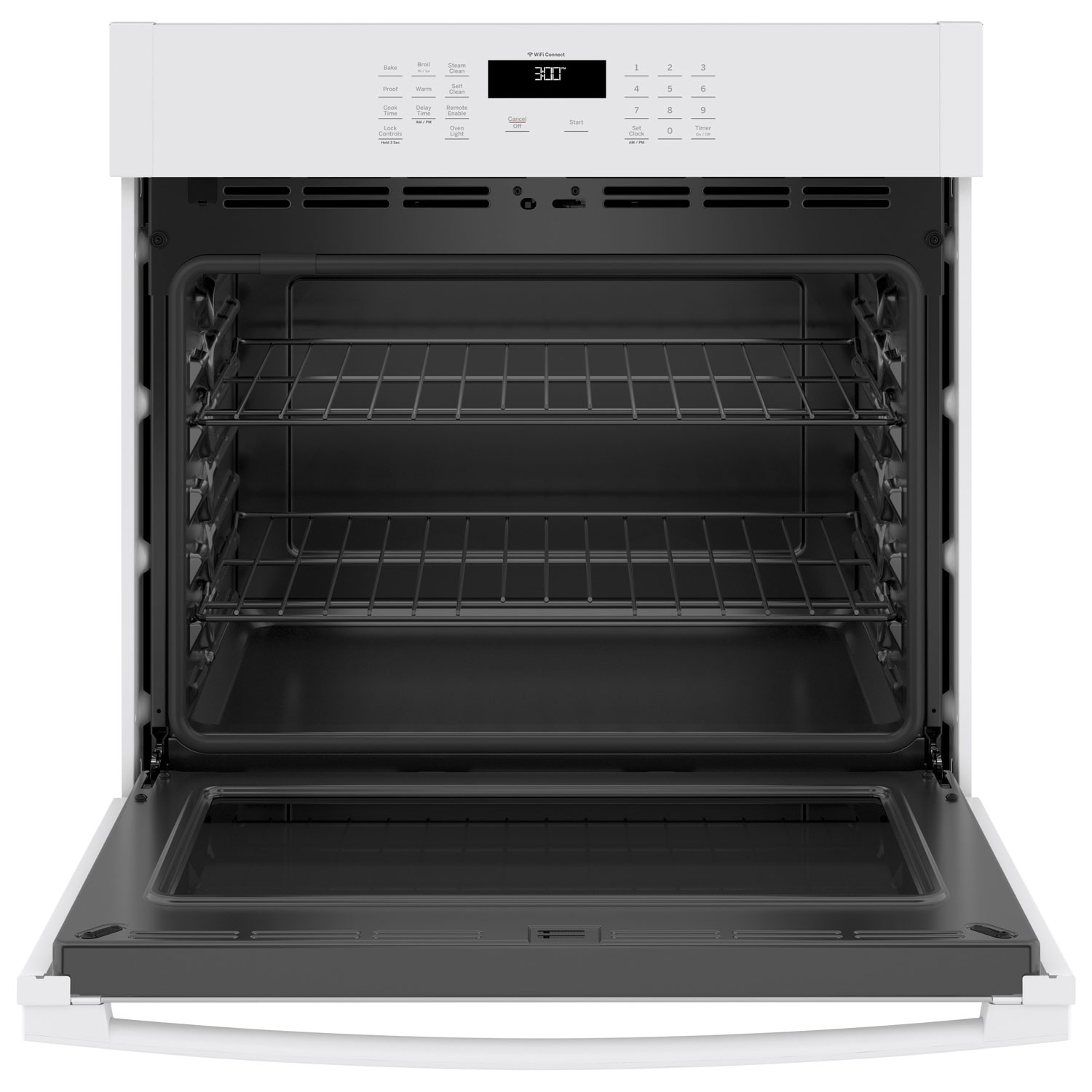 GE 30" 5.0 Cu. Ft. Self-Clean Electric Wall Oven - White