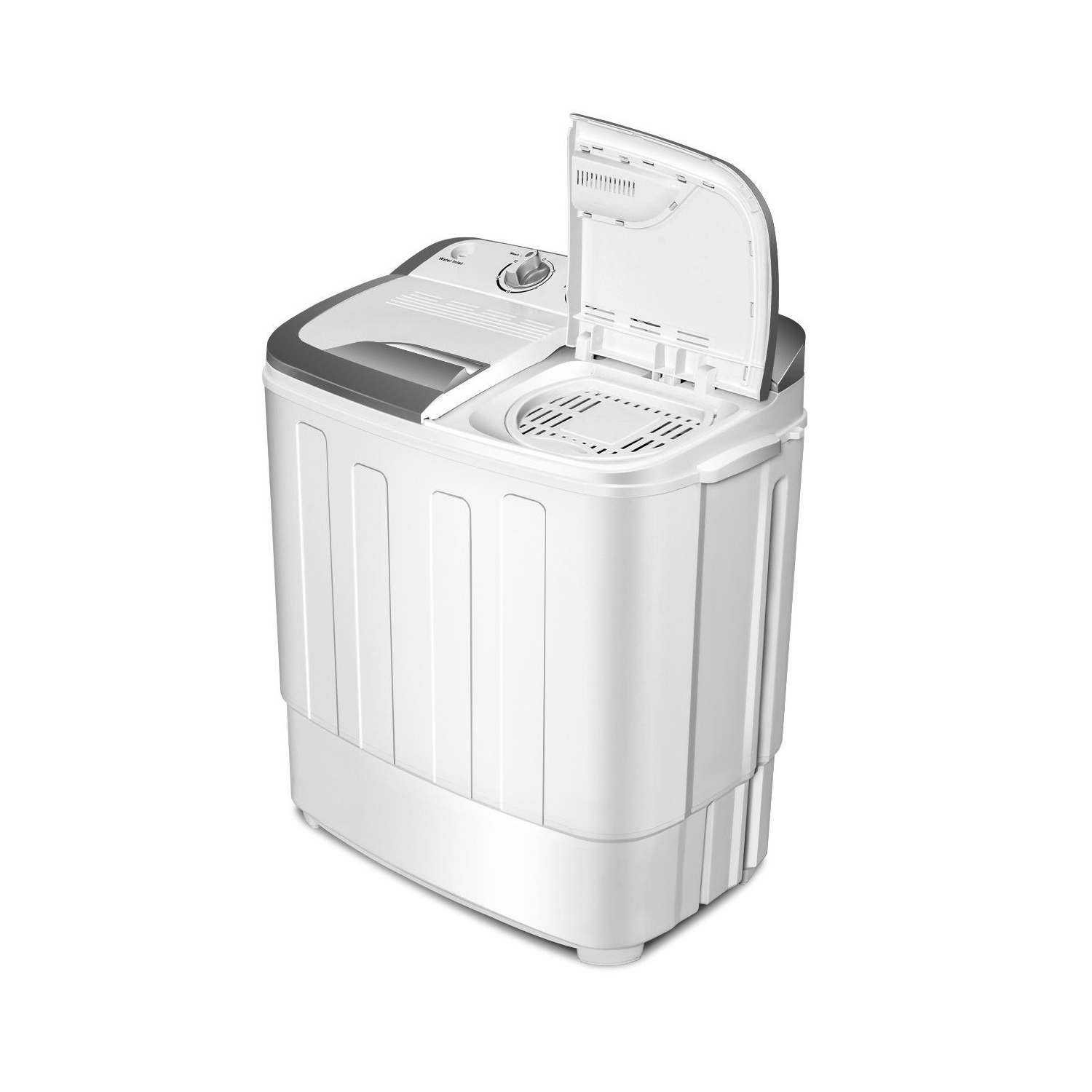 Lave-linge compact double tambour Gymax – 3,6kg