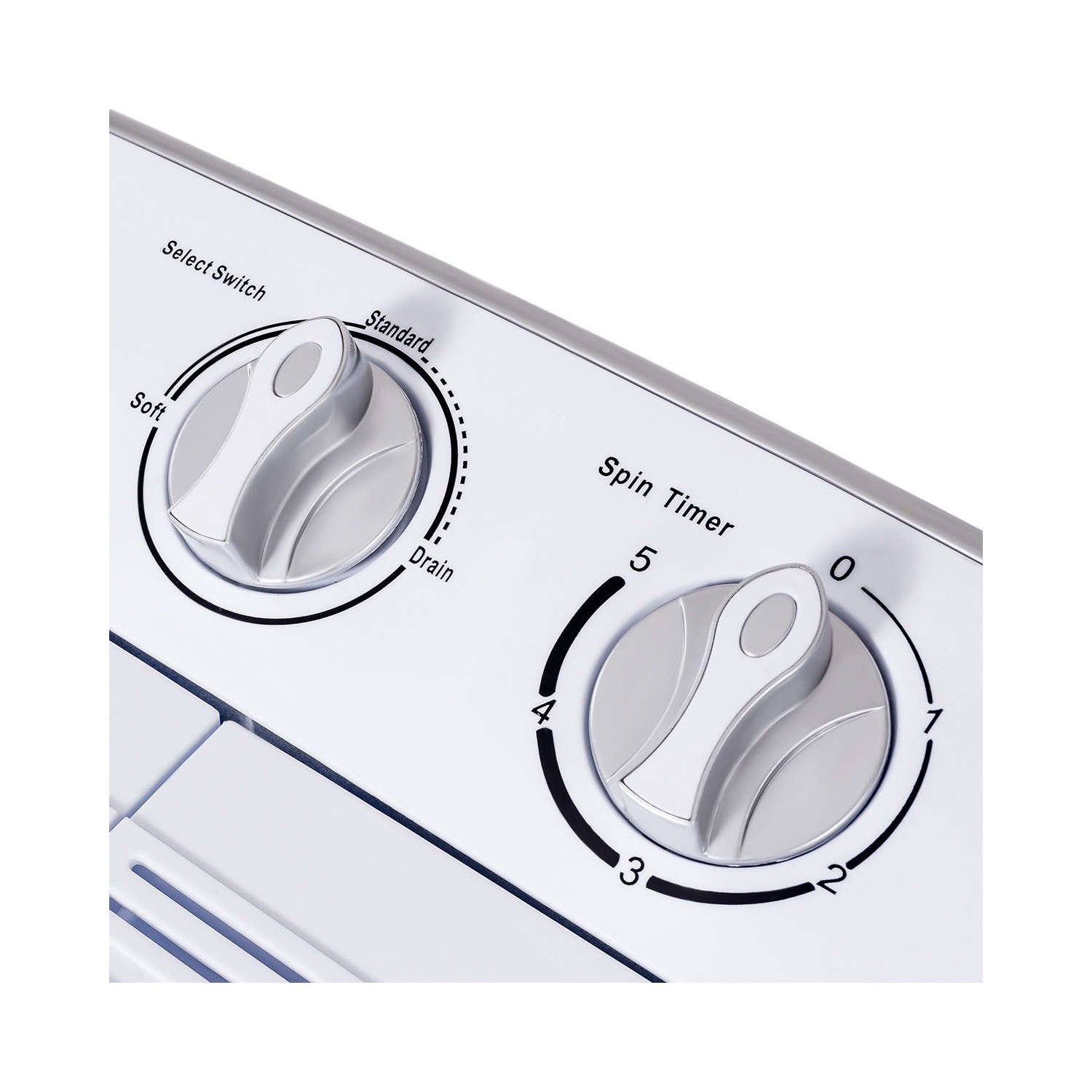 Lave-linge compact double tambour Gymax – 3,6kg