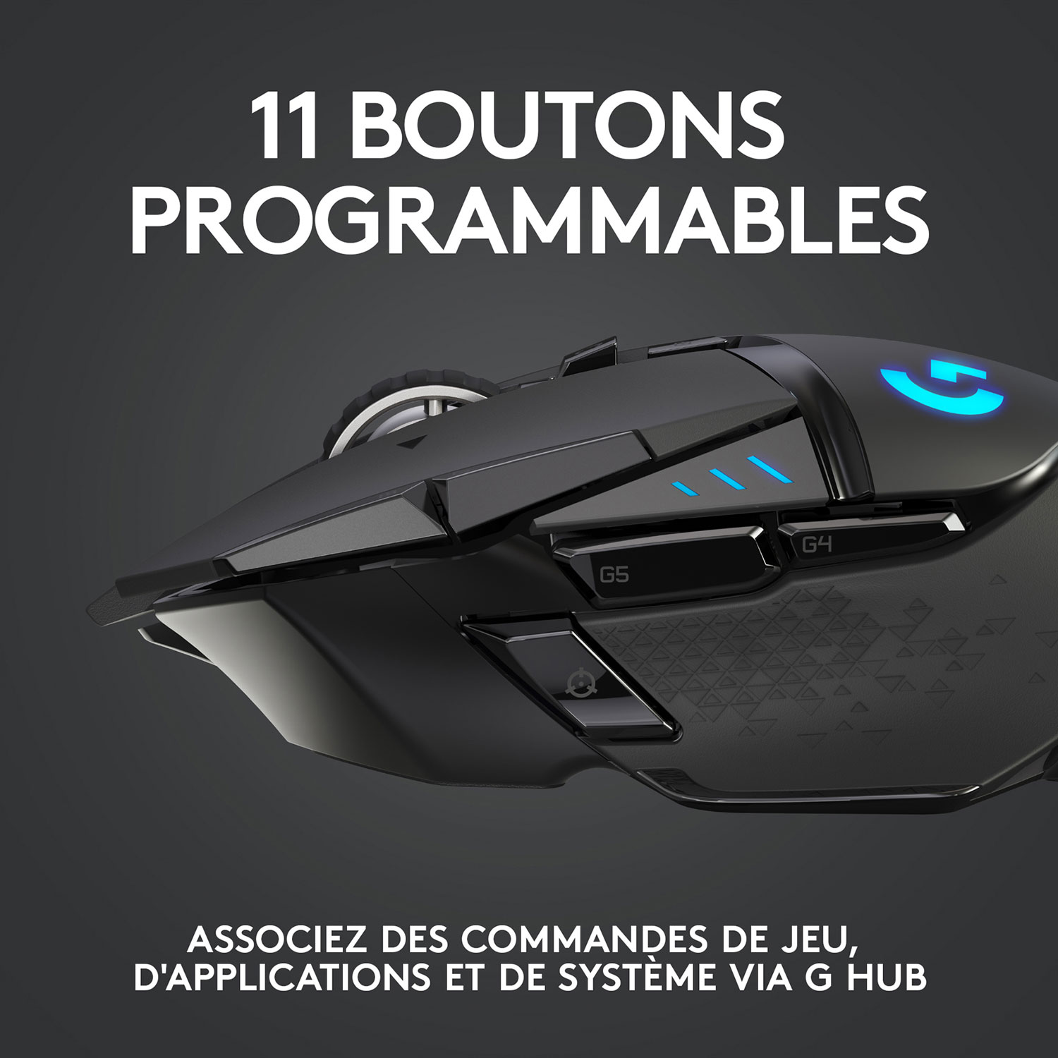 Logitech G502 LIGHTSPEED 25600 DPI Wireless Optical Gaming