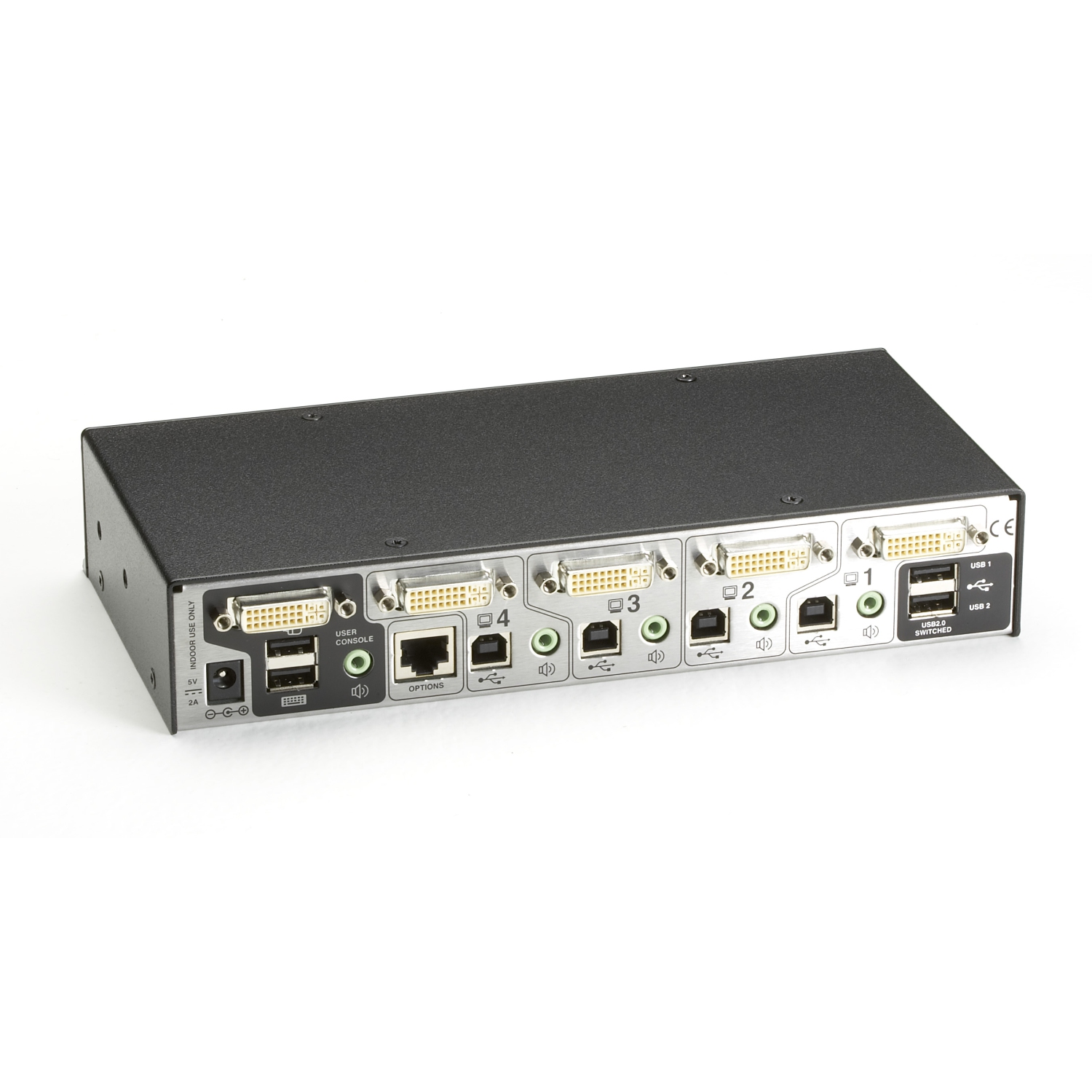 Black Box Network SRV 4-Port Desktop KVM Switch