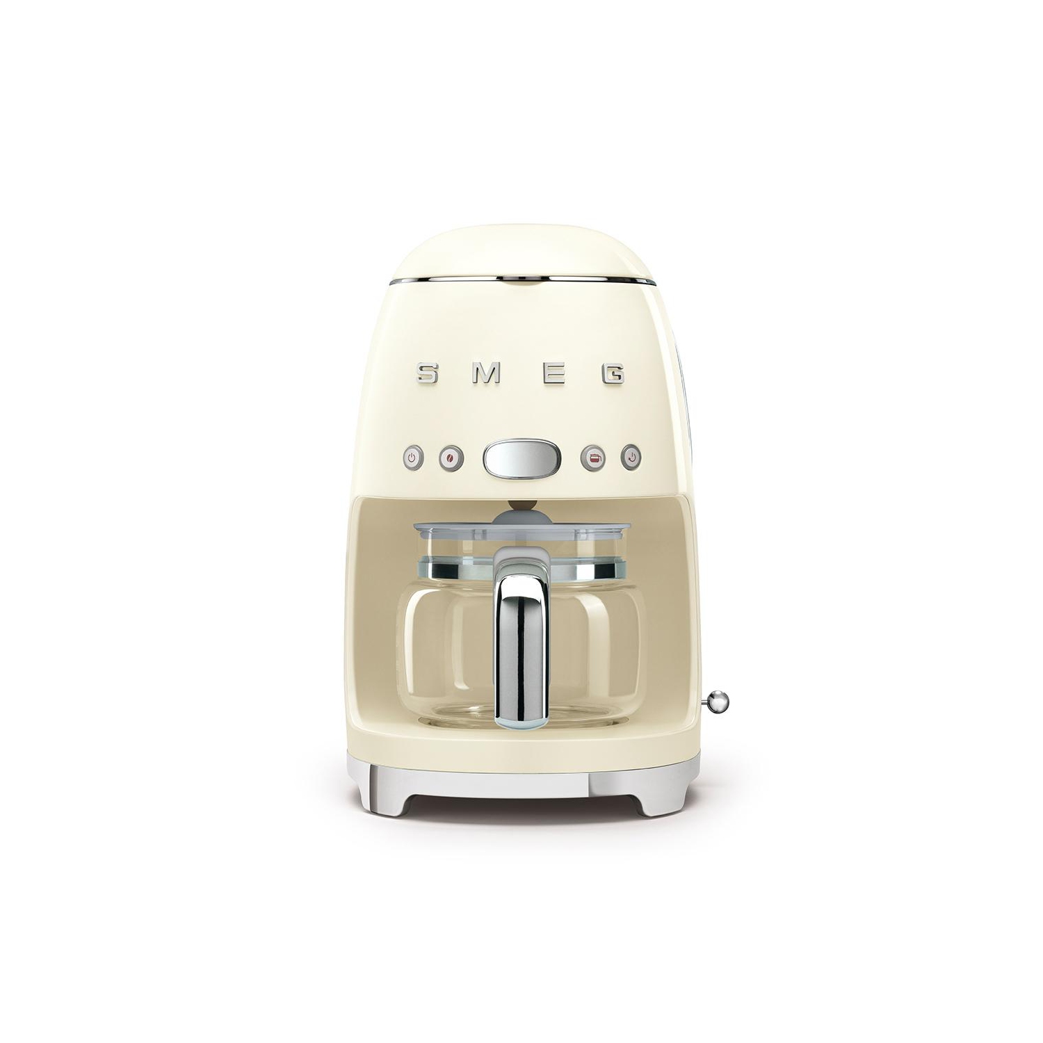 Smeg 10 Cup Drip Coffee Maker - Cream #DCF01CRUS