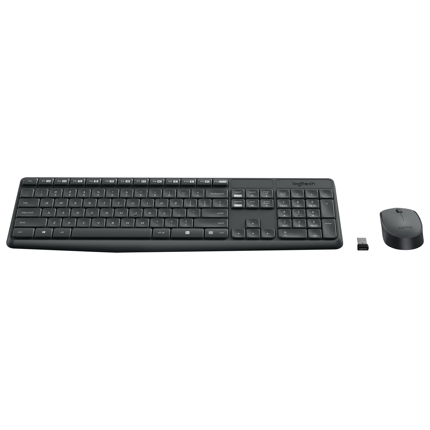 Logitech MK235 Wireless Optical Keyboard & Mouse Combo - English