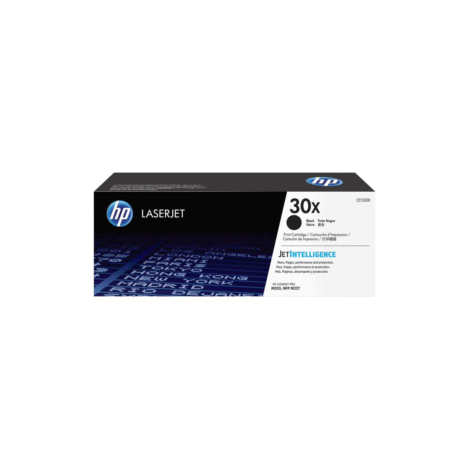 HP 30X Black Toner Cartridge - (CF230X)