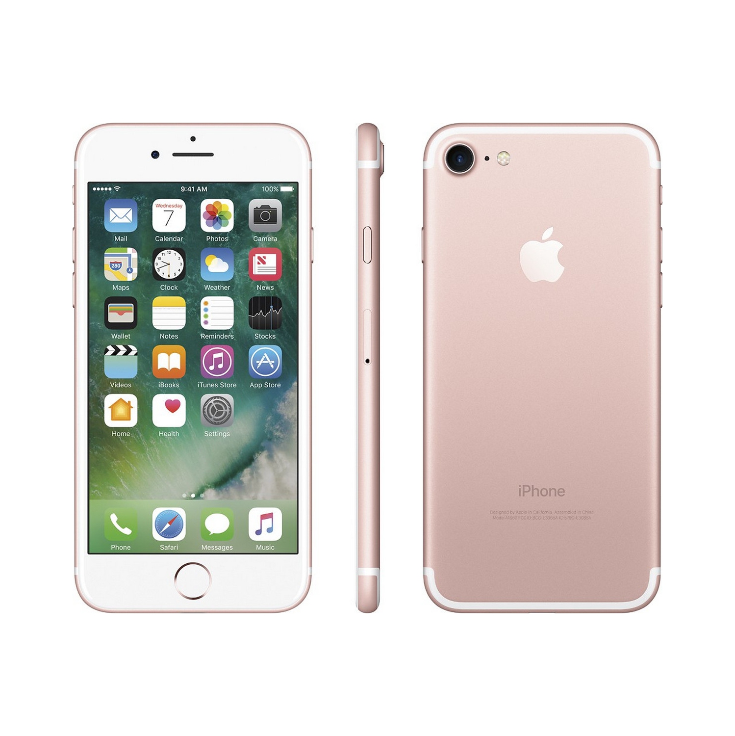 Refurbished (Good) - Apple iPhone 7 32GB Smartphone - Rose Gold 