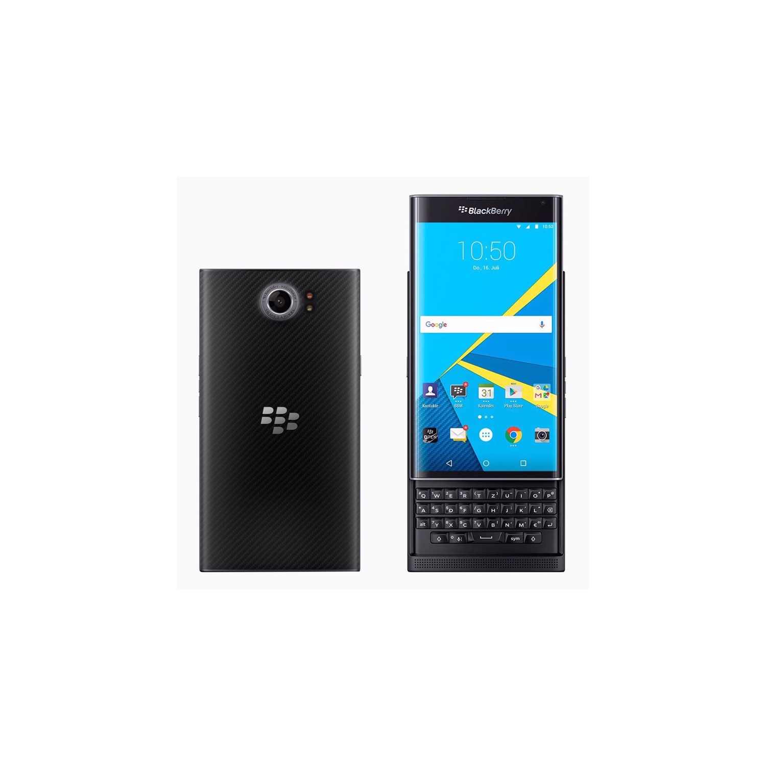 Refurbished (Good) - BlackBerry Priv - 32GB - Black - STV100-1