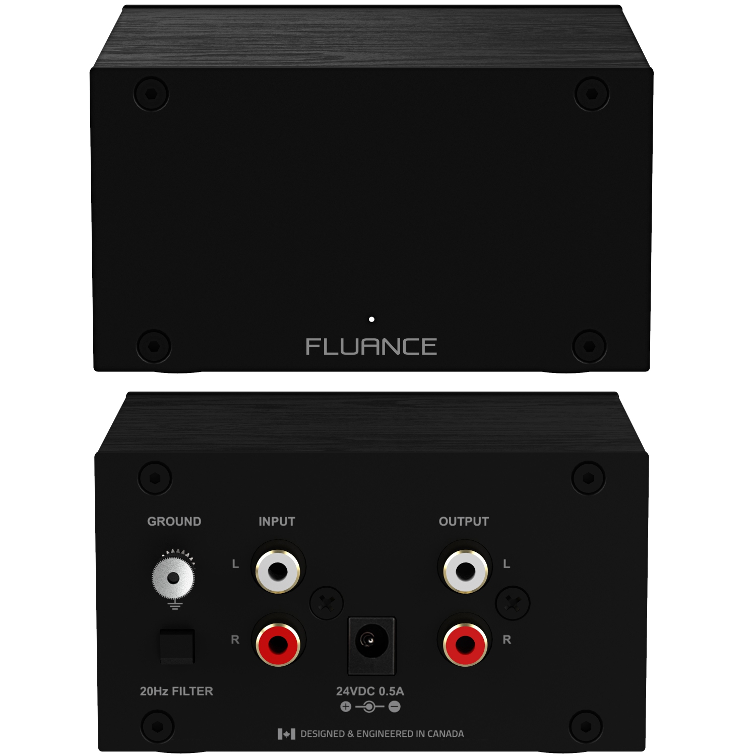 Fluance PA10 High Fidelity Phono Preamp with RIAA Equalization for MM Turntables/Vinyl Record Players