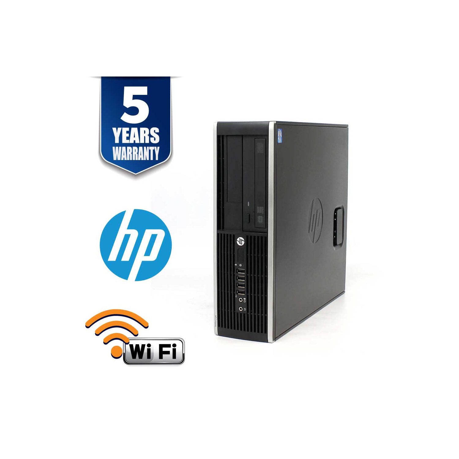 Refurbished (Good) - HP ELITE 8300 SFF I5 3470 8GB 2TB+480SSD DVD/RW WIN10 PRO USB WIFI/ BT