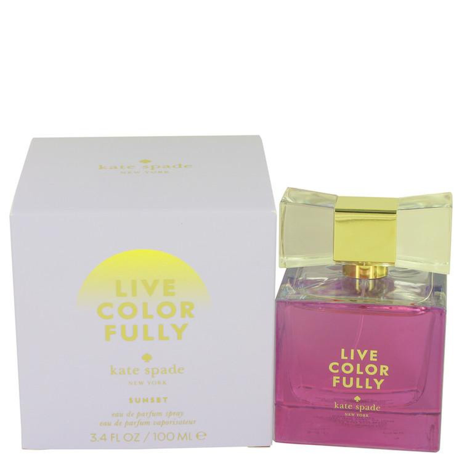 2H17 Live Colorly Sunset de Kate Spade pour femmes - vaporisateur EDP de 3.4 oz