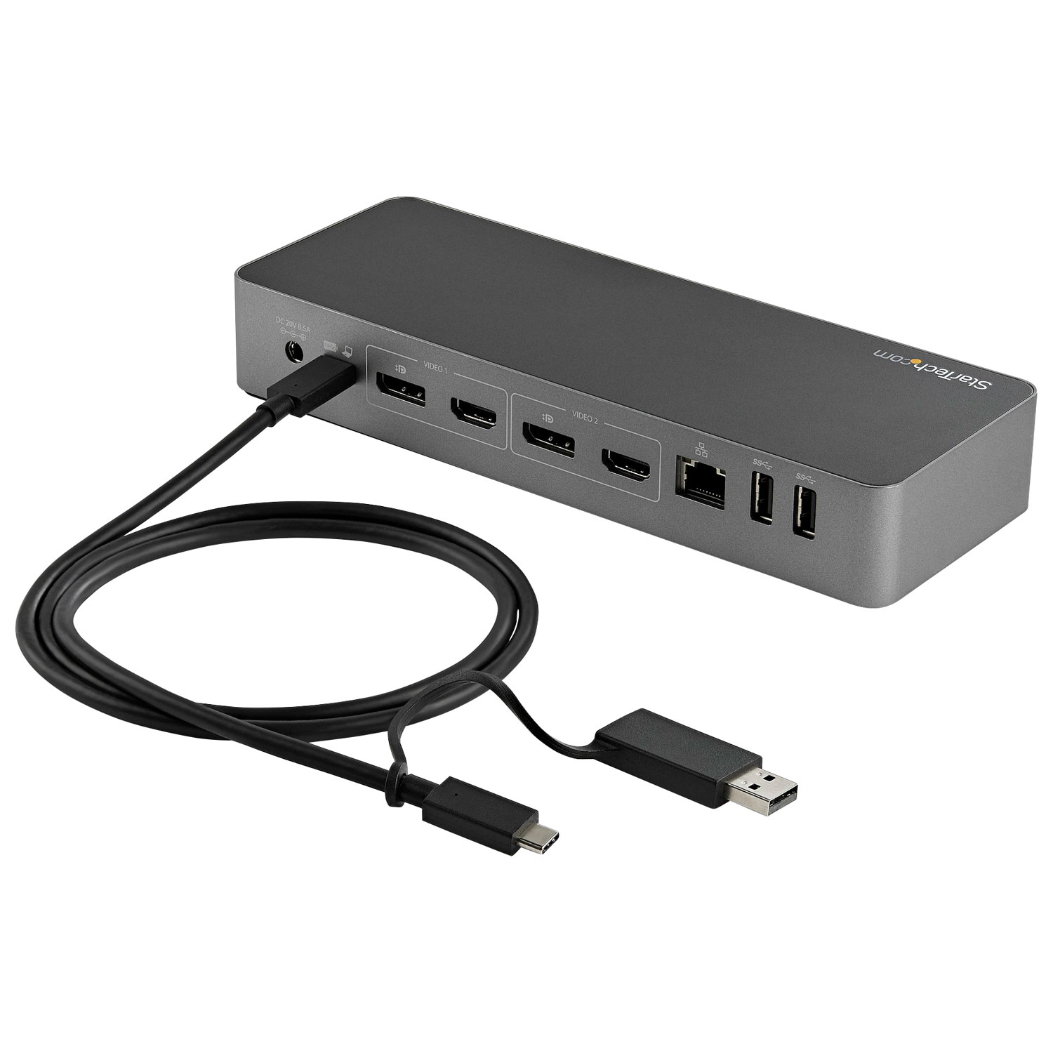 StarTech USB-C/USB-A Universal Laptop Docking Station