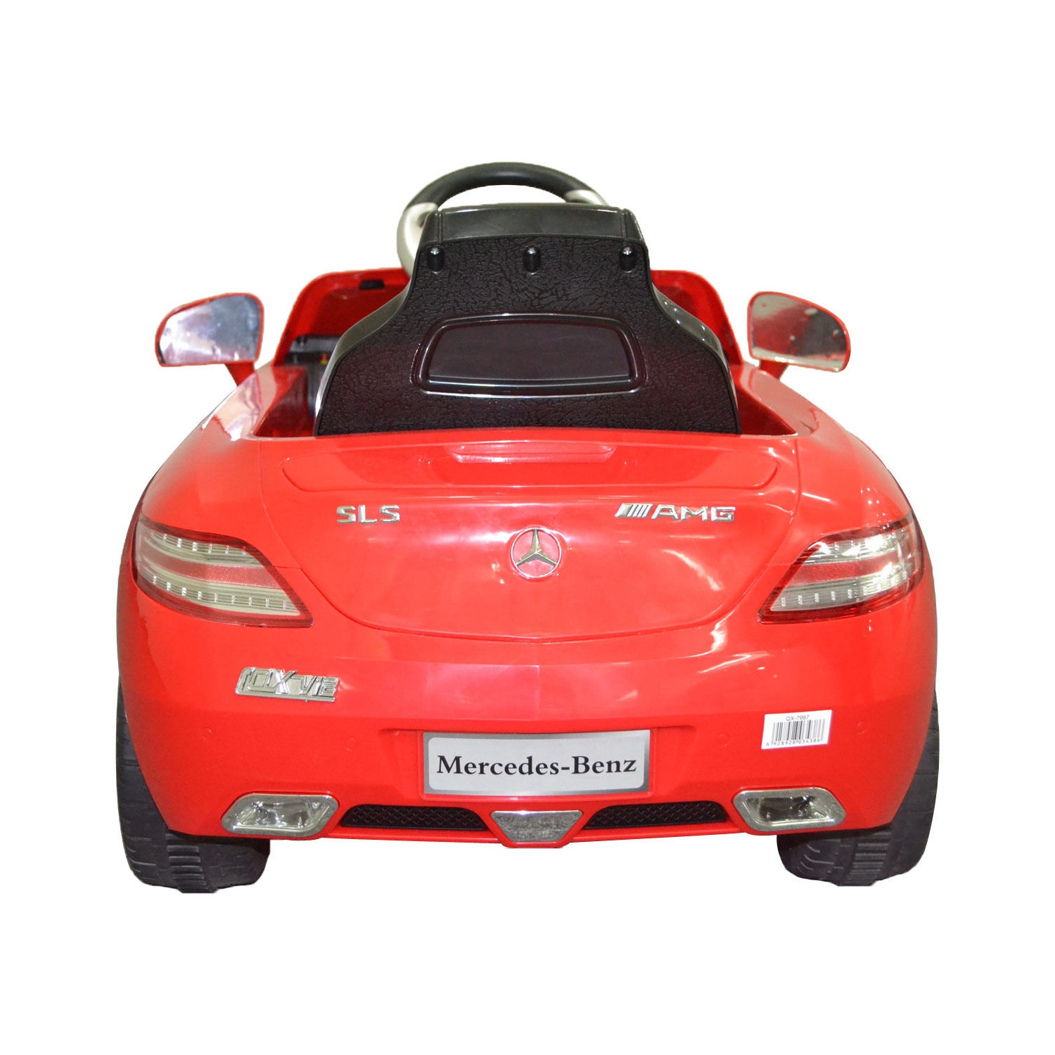 Costway RED MERCEDES BENZ SLS R/C MP3 KIDS RIDE ON CAR ELECTRIC BATTERY TOY
