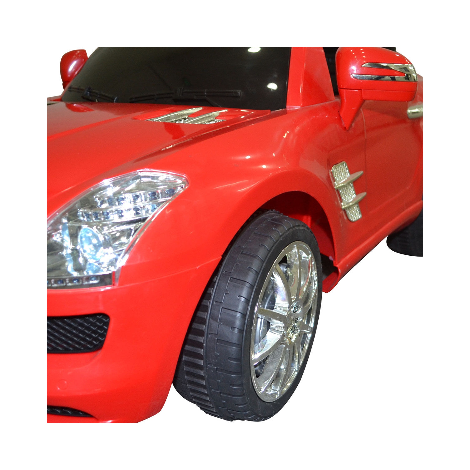 Costway RED MERCEDES BENZ SLS R/C MP3 KIDS RIDE ON CAR ELECTRIC BATTERY TOY