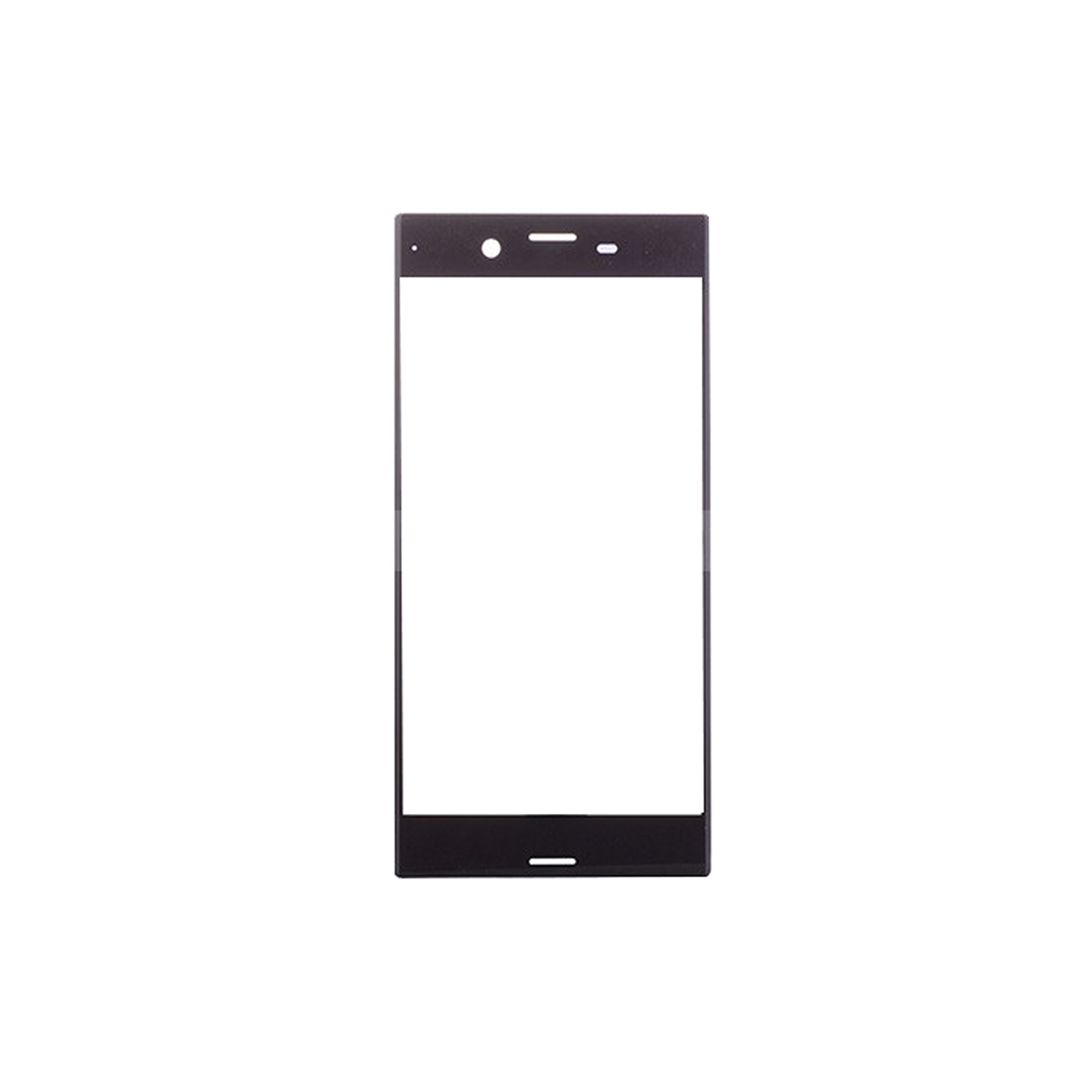 Replacement Front Top Glass Compatible With Sony Xperia XZ - Black