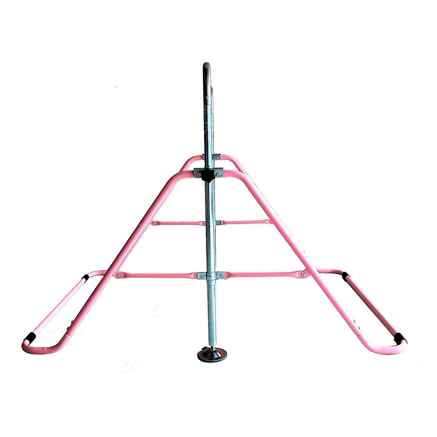 Barre d’entraînement pliable d’intérieur en forme de singe gymnastique Jungle Gym pour enfants de ProFitKid - Rose