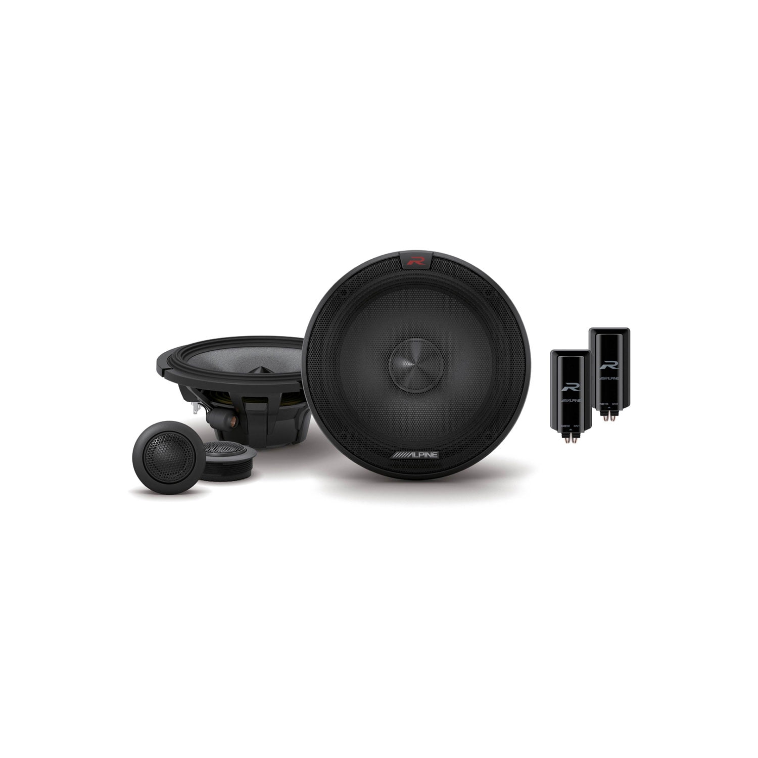 Haut-parleurs à composants à 2 voies 6,5 po R-S65C.2 R-Series d’Alpine