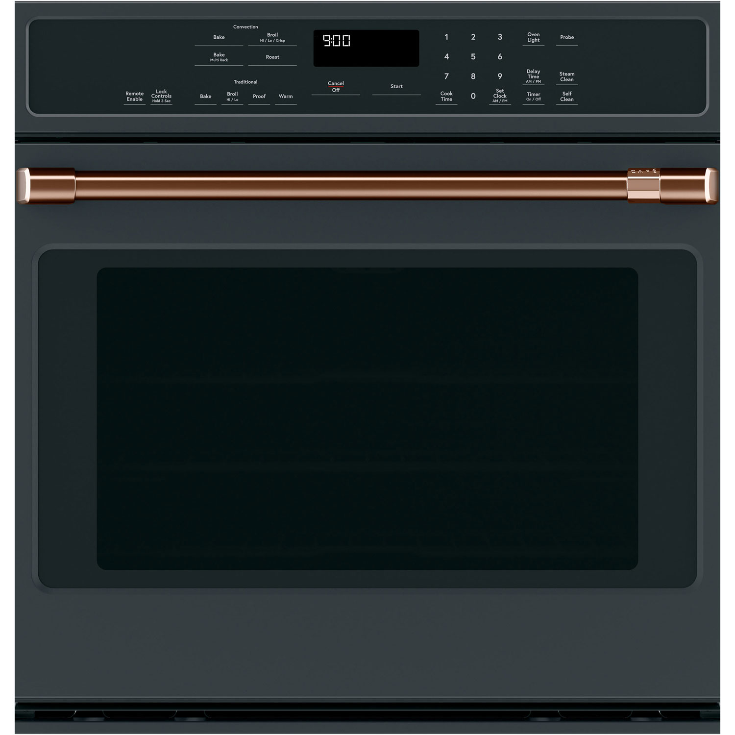 Café Wall Oven Handle Kit - Brushed Copper