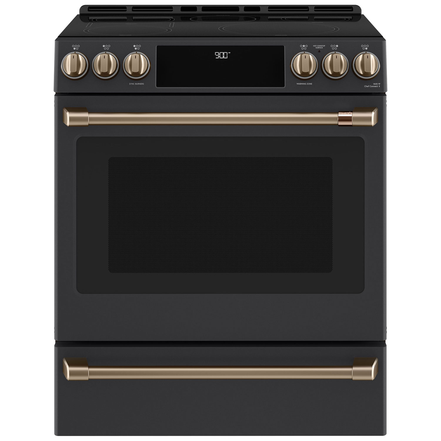 Ensemble de poignées de cuisinière à induction Café - Bronze brossé