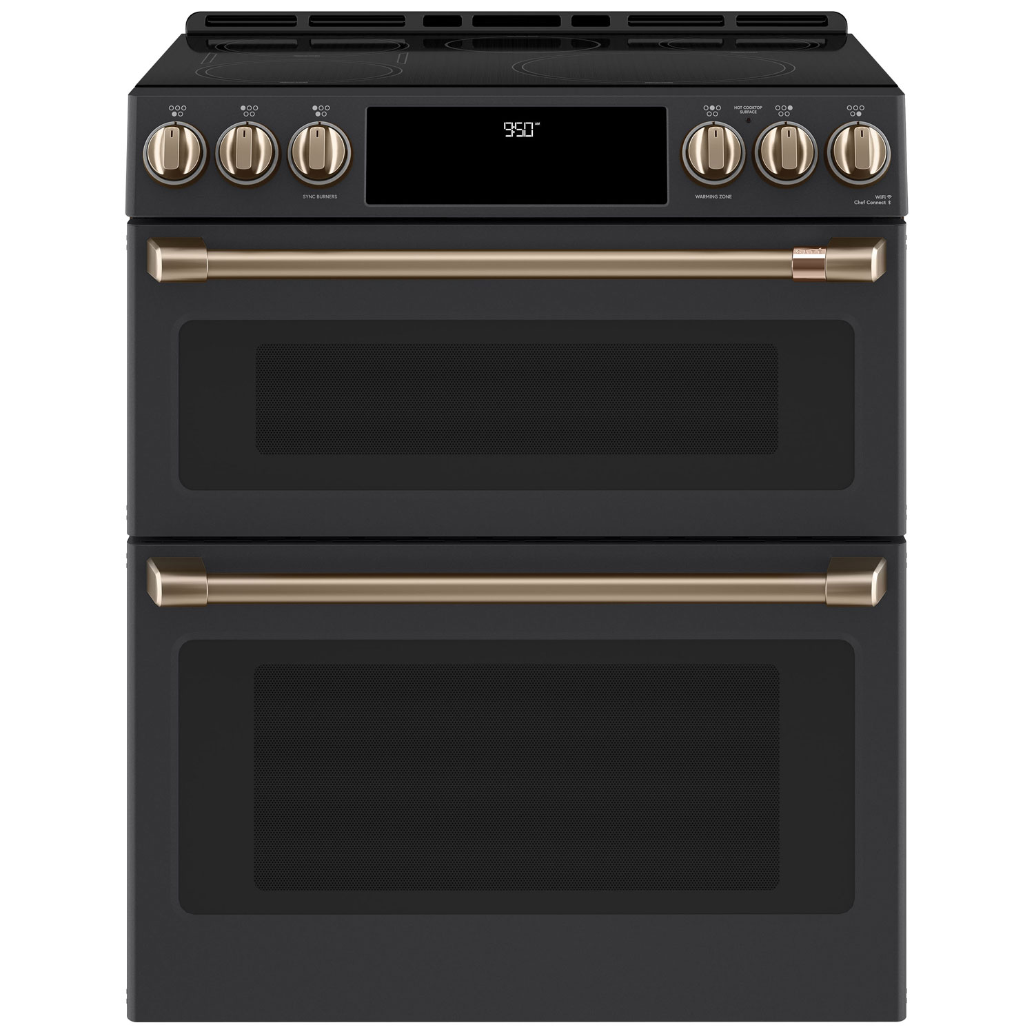 Ensemble de poignées de cuisinière à induction Café - Bronze brossé