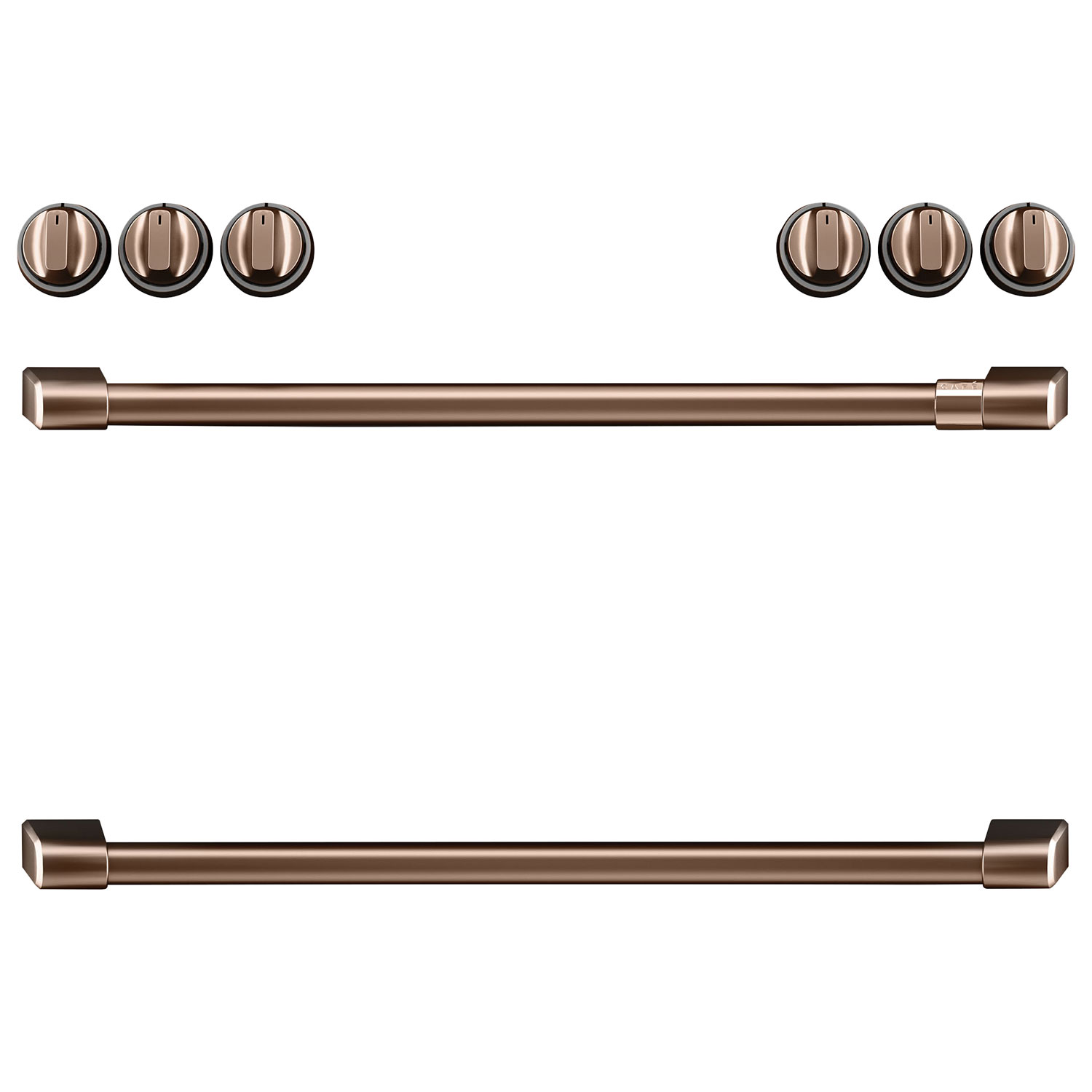 Café Induction Range Handle Kit - Brushed Copper