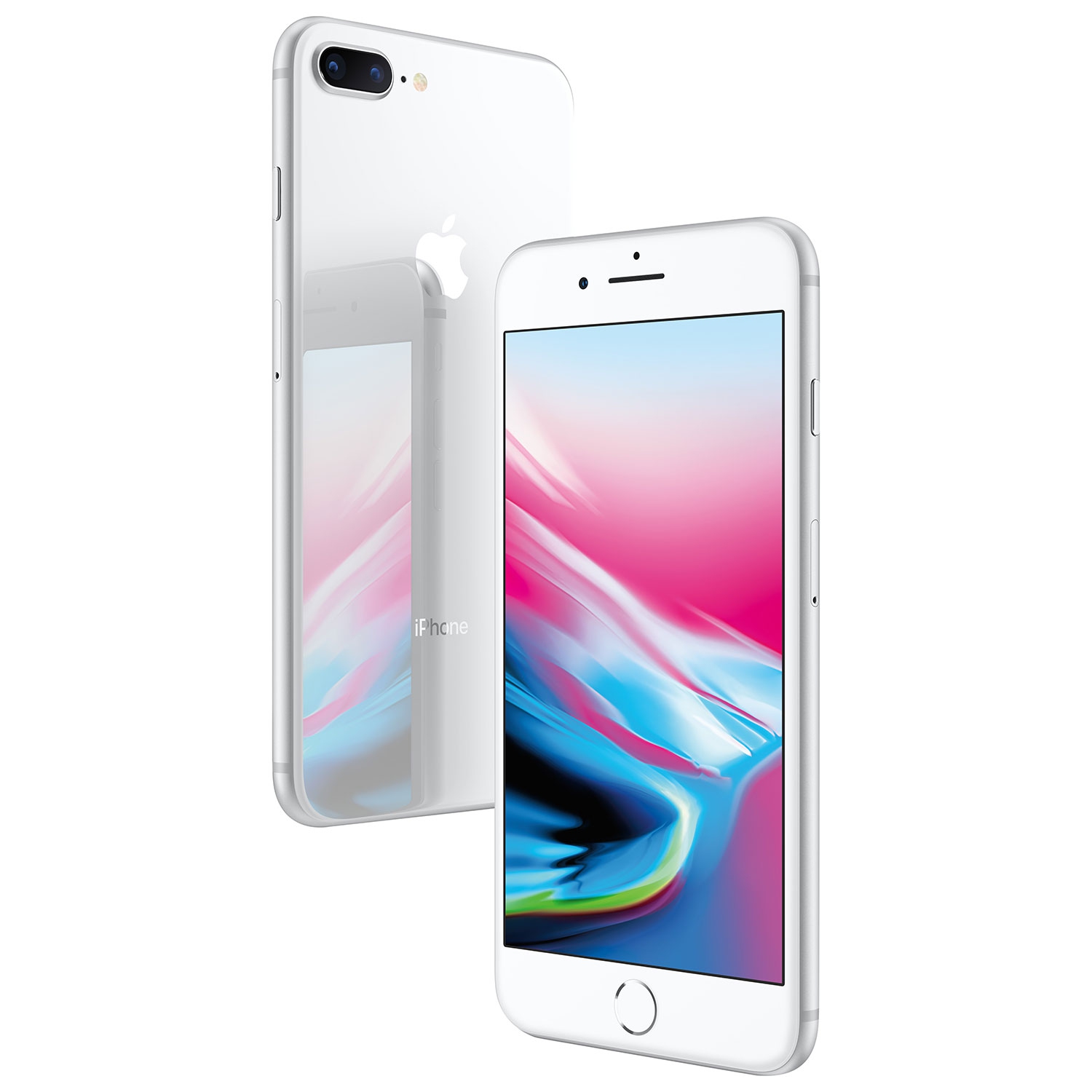 Refurbished (Excellent) - Apple iPhone 8 Plus 64GB Smartphone - Silver - Unlocked - Certified Refurbished