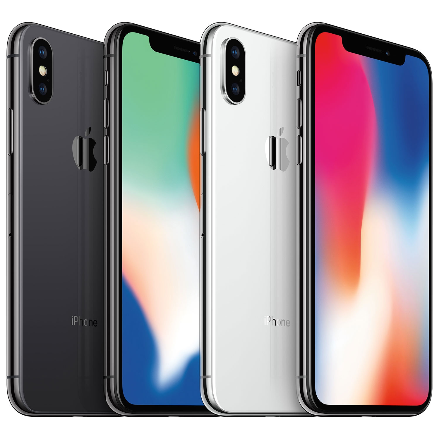 Apple iPhone X 256GB Téléphone Intelligent - Argent - Déverrouillé - Certifié remis à neuf