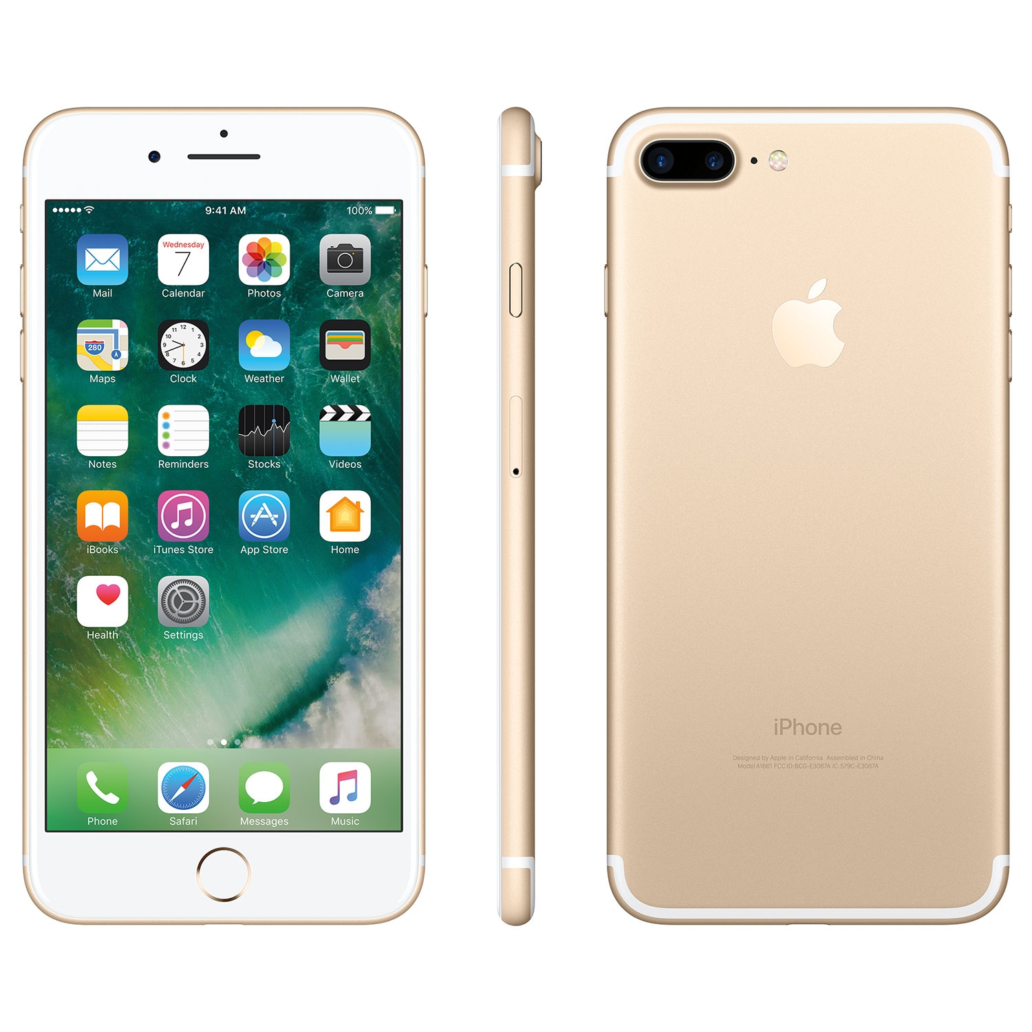 Refurbished (Excellent) - Apple iPhone 7 Plus 256GB Smartphone - Rose Gold - Unlocked - Certified Refurbished