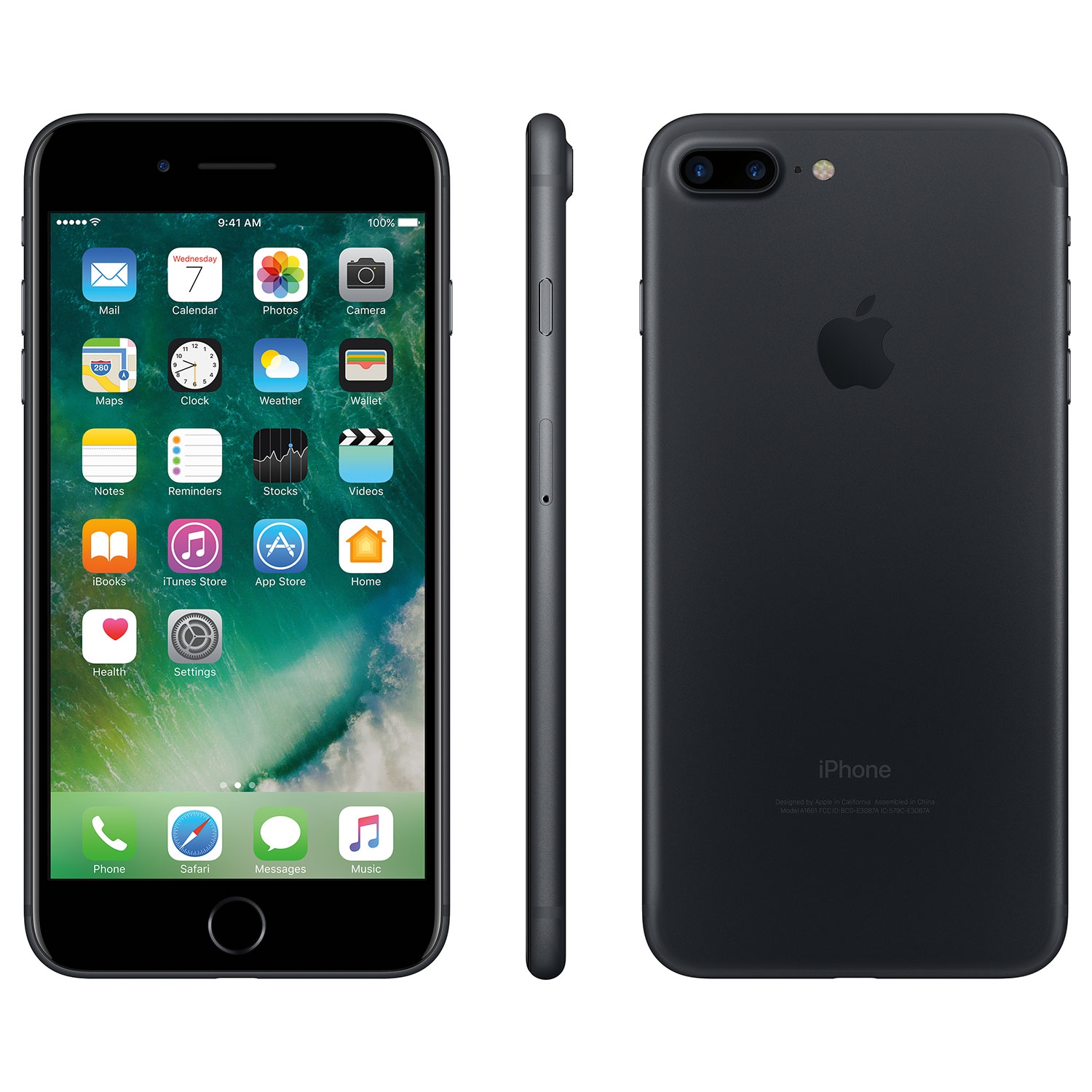 Refurbished (Good) - Apple iPhone 7 Plus 256GB Smartphone - Black - Unlocked