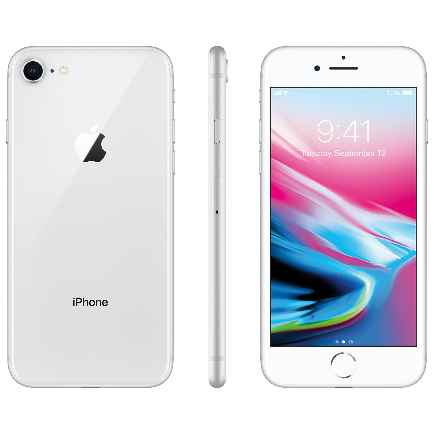 Refurbished (Good) - Apple iPhone 8 256GB Smartphone - Silver - Unlocked