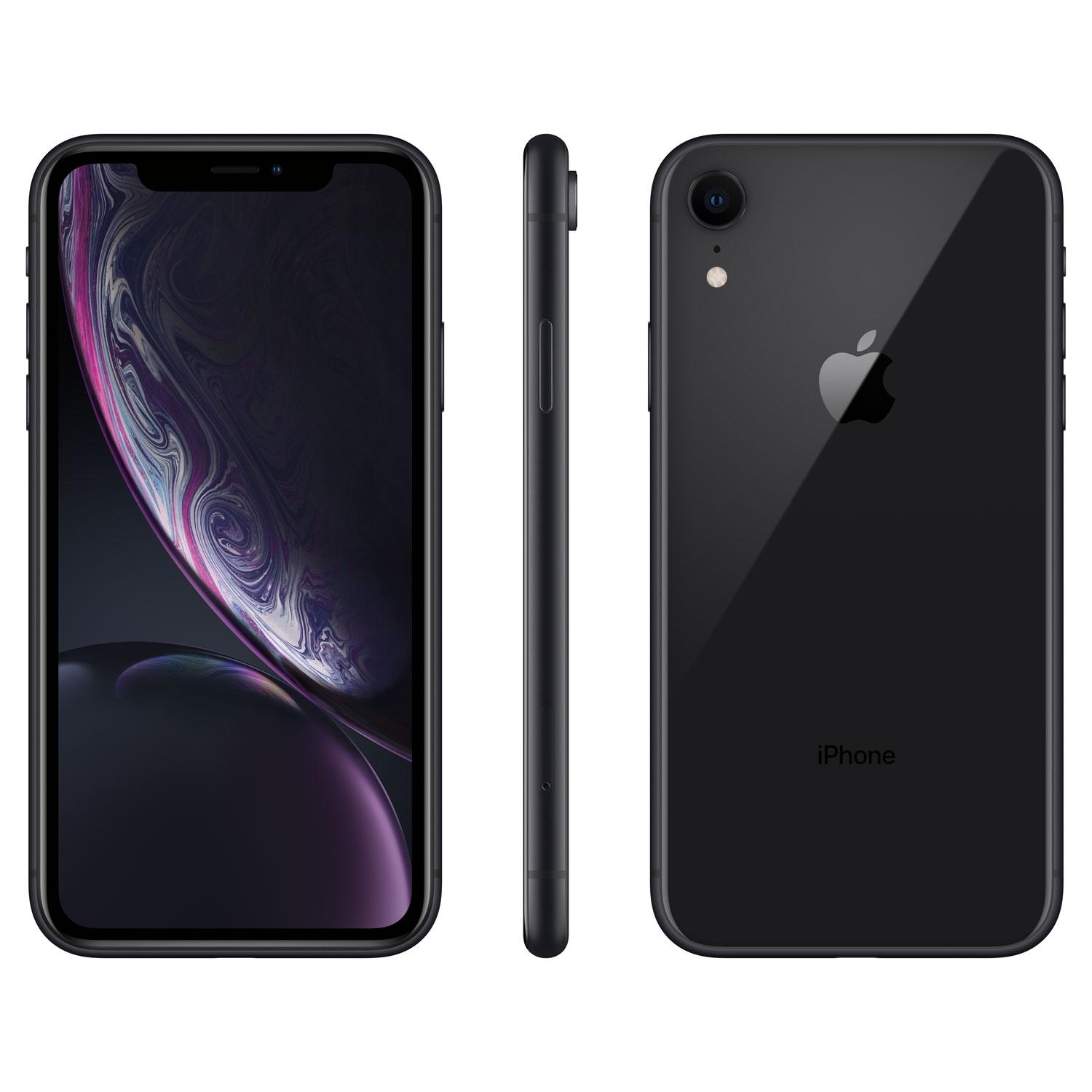Refurbished - Apple iPhone XR 256GB Smartphone - Black - Unlocked - Certified Refurbished