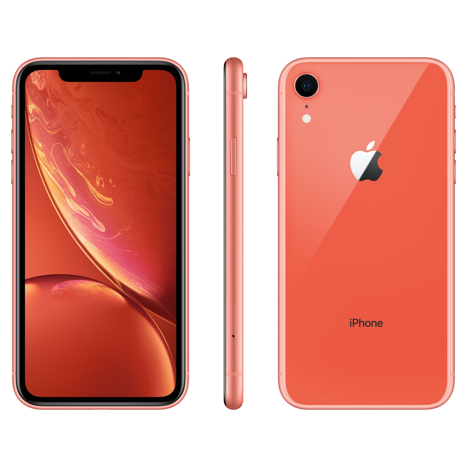 Refurbished (Excellent) - Apple iPhone XR 128GB Smartphone - Coral -  Unlocked - Certified Refurbished