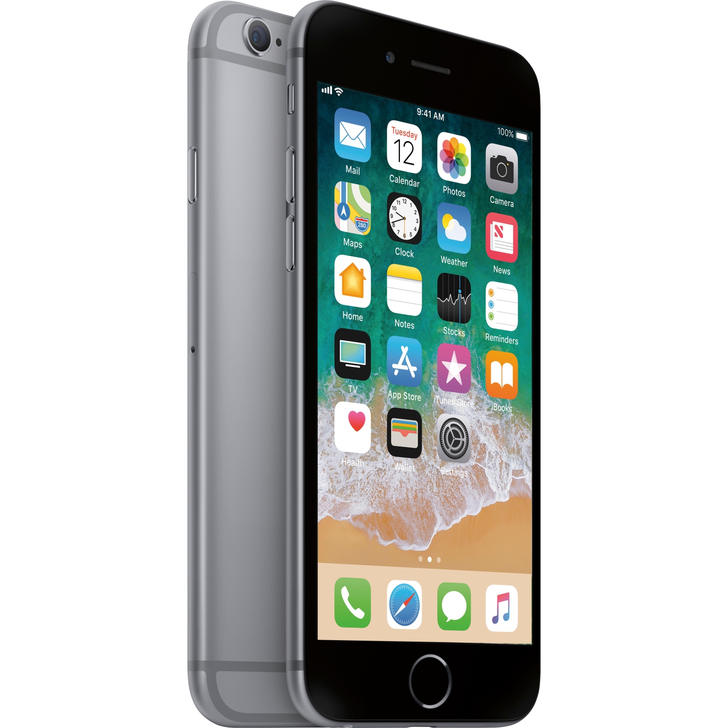 Refurbished (Good) - Apple iPhone 6s 64GB Smartphone - Space Gray - Unlocked