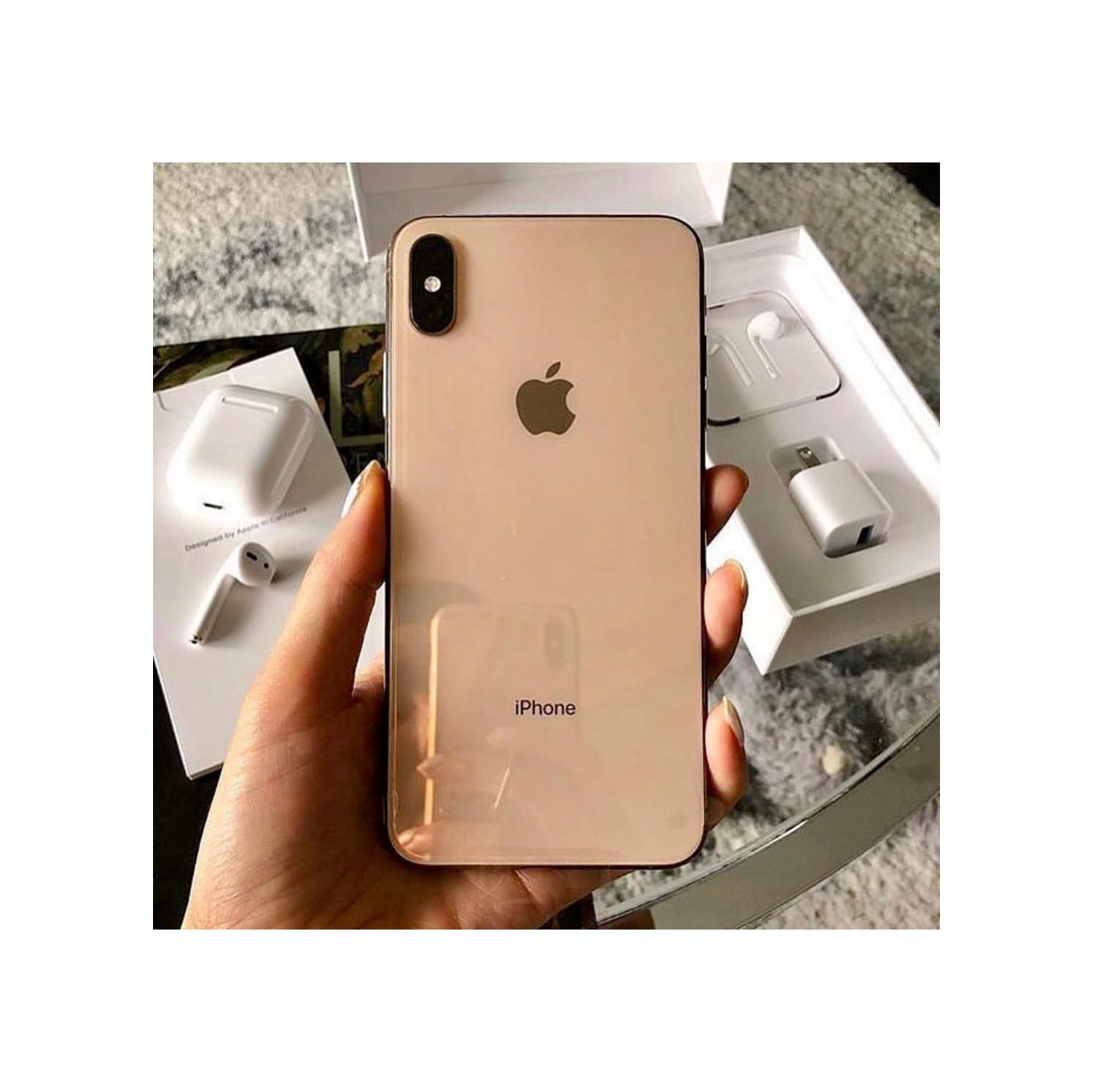 Apple iPhone XS Max 64GB Téléphone Intelligent - Or - Déverrouillé - Remis à neuf