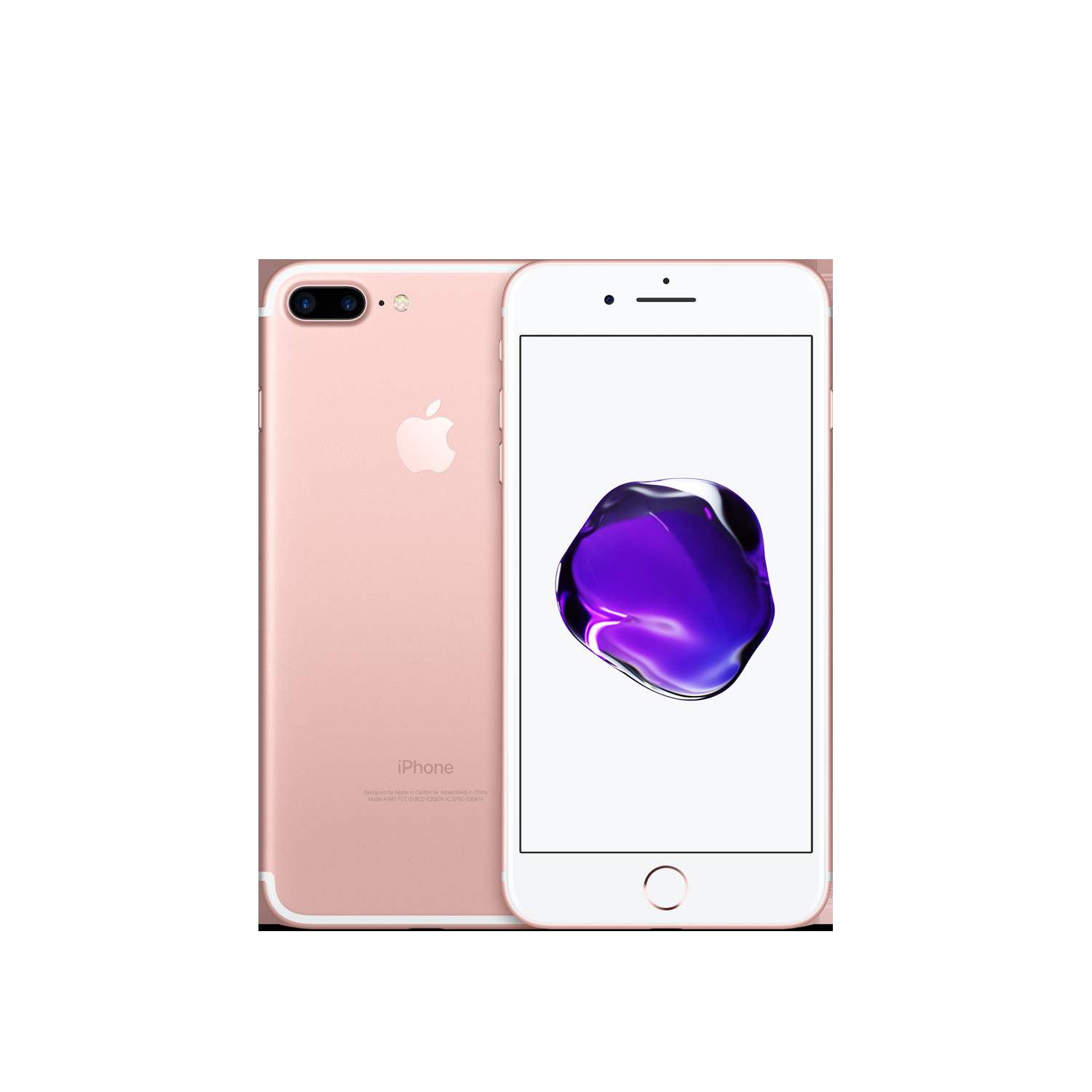 Refurbished (Excellent) - Apple iPhone 7 Plus 32GB Smartphone - Rose Gold - Unlocked - Certified Refurbished