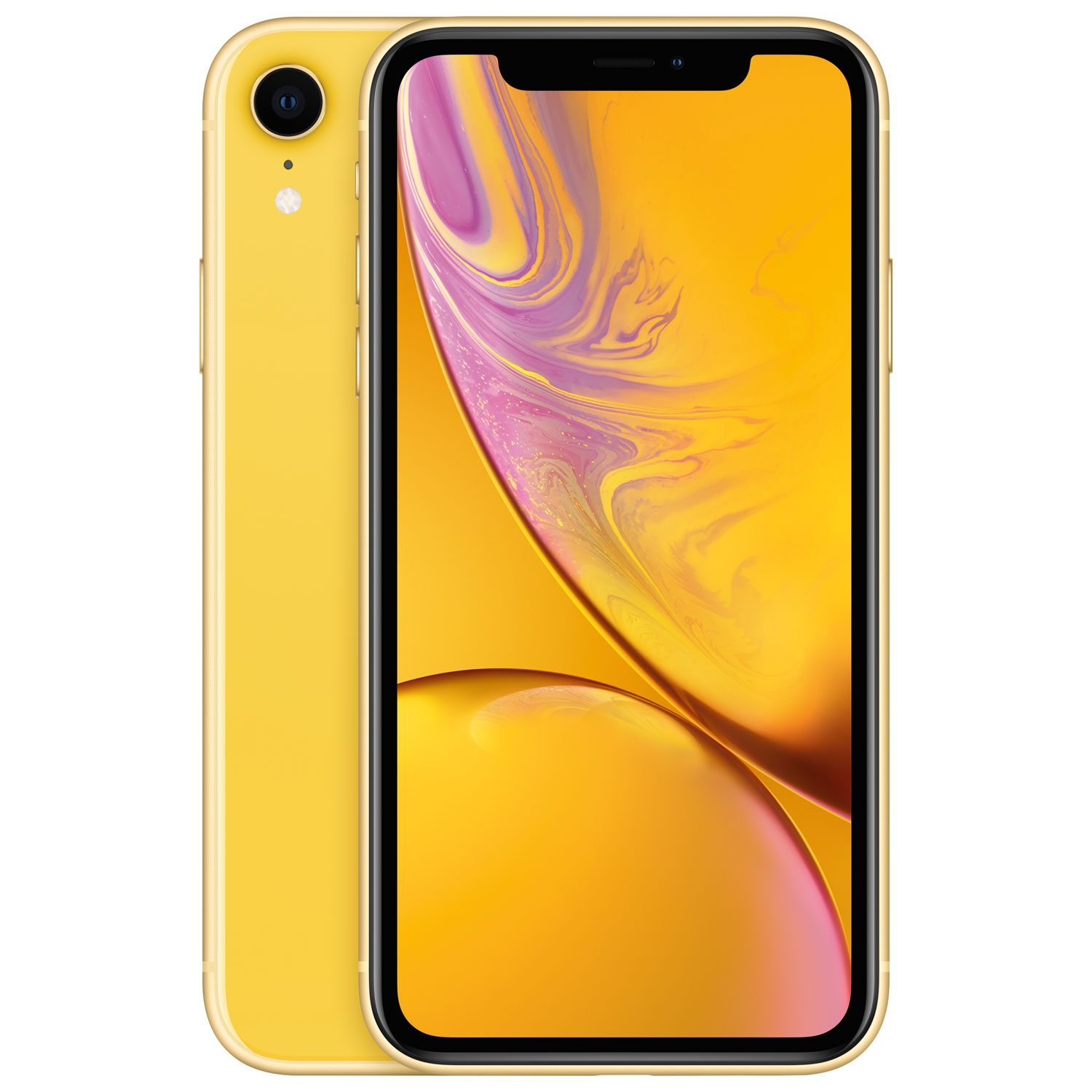 Refurbished (Excellent) - Apple iPhone XR 64GB Smartphone - Yellow -  Unlocked - Certified Refurbished