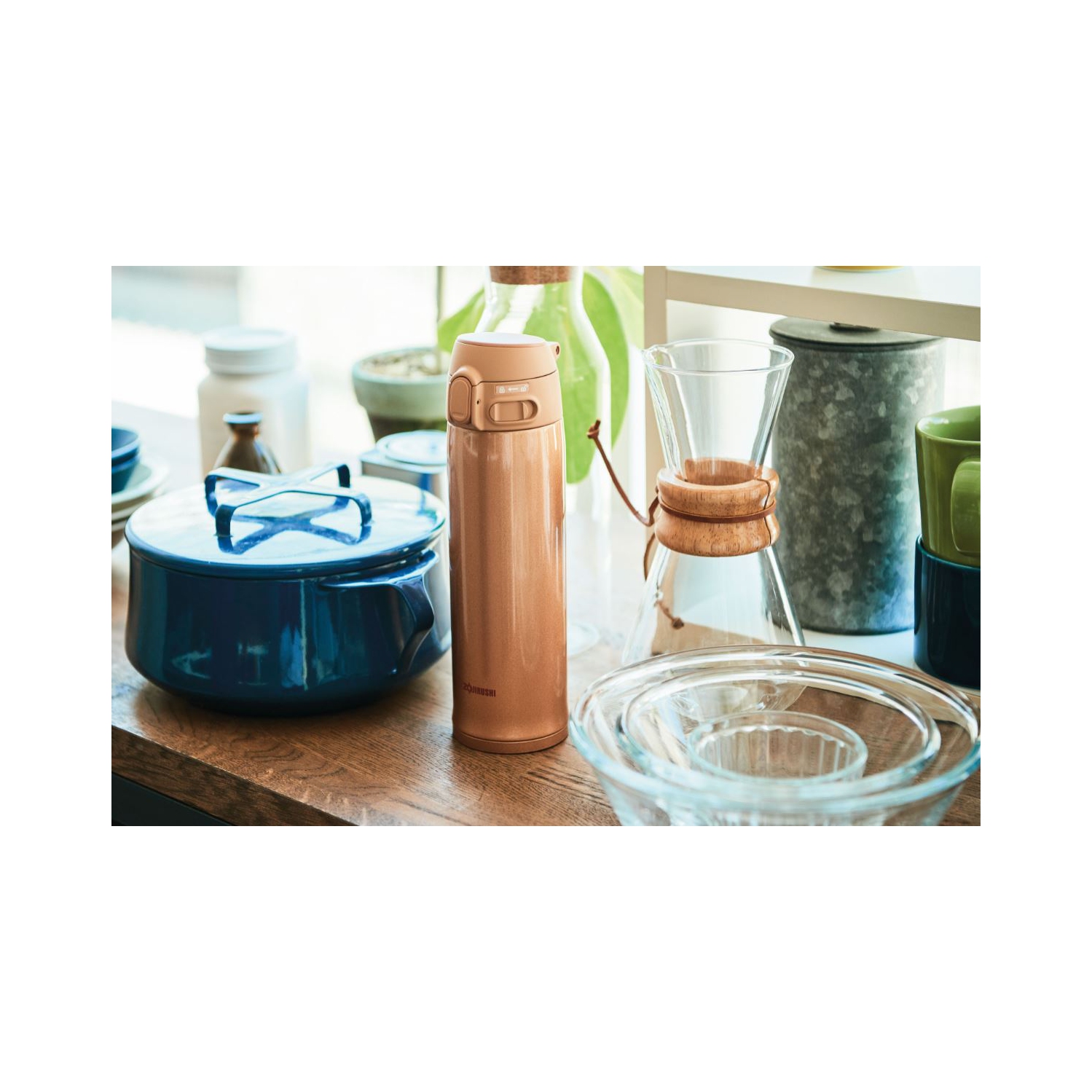 Zojirushi Stainless Mug SM-TA36, 12oz, Honey Gold