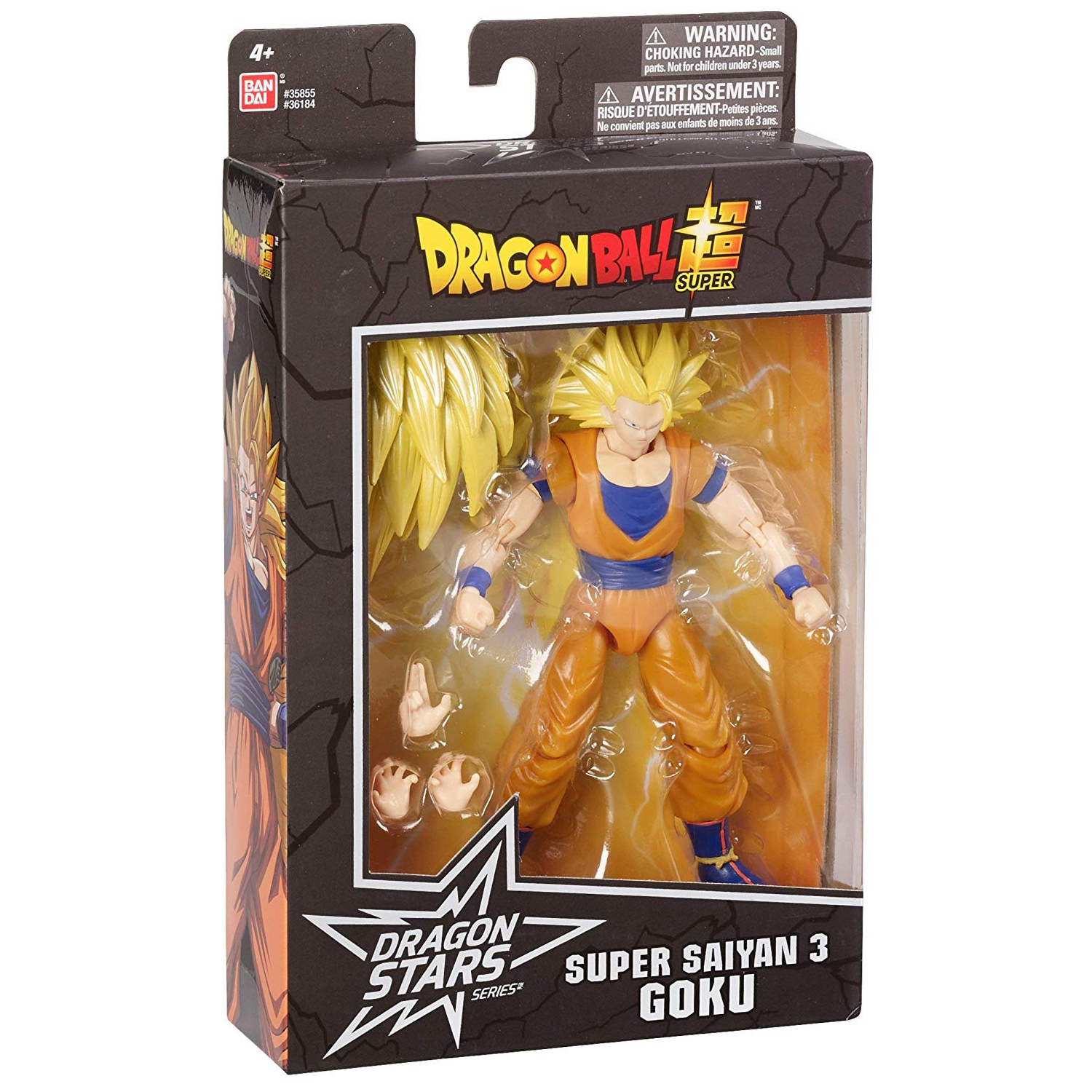 Dragonball Super 6 Inch Action Figure Dragon Stars Series 10 - Super Saiyan 3 Goku