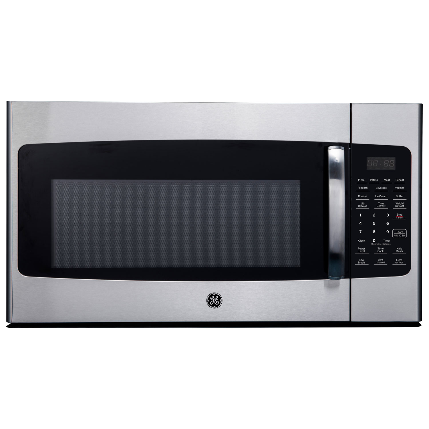 Four à micro-ondes à hotte intégrée de GE - 1,6 pi³ - Acier inoxydable