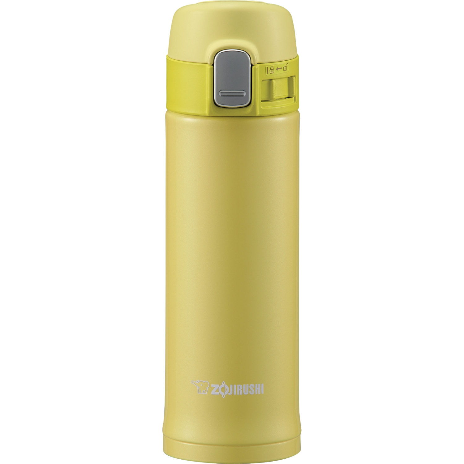 Zojirushi SM-SM-PB30(YP) Vacuum Insulated 300ml Travel Mug - Lime Yellow