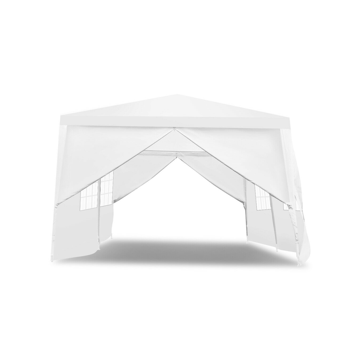 Costway Wedding Tent Canopy Party 10'x20' Heavy Duty Gazebo Cater Event W/ Side Walls